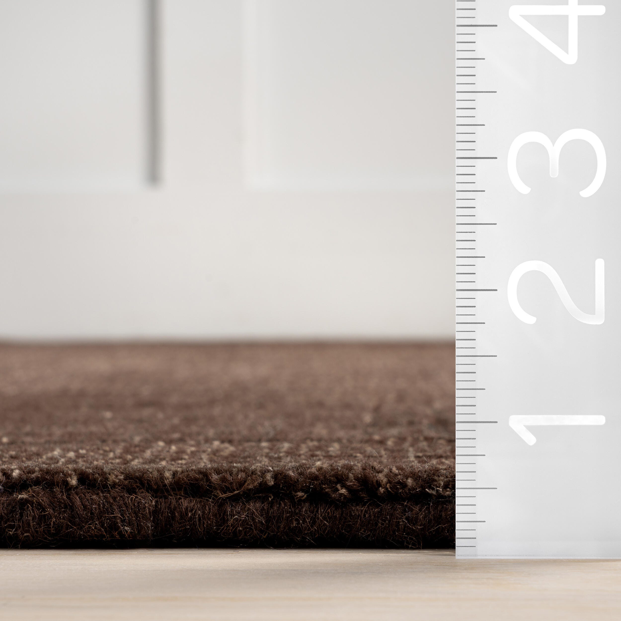 Nuloom Petra 3' x 8' Runner Rug, Truffle Brown, large