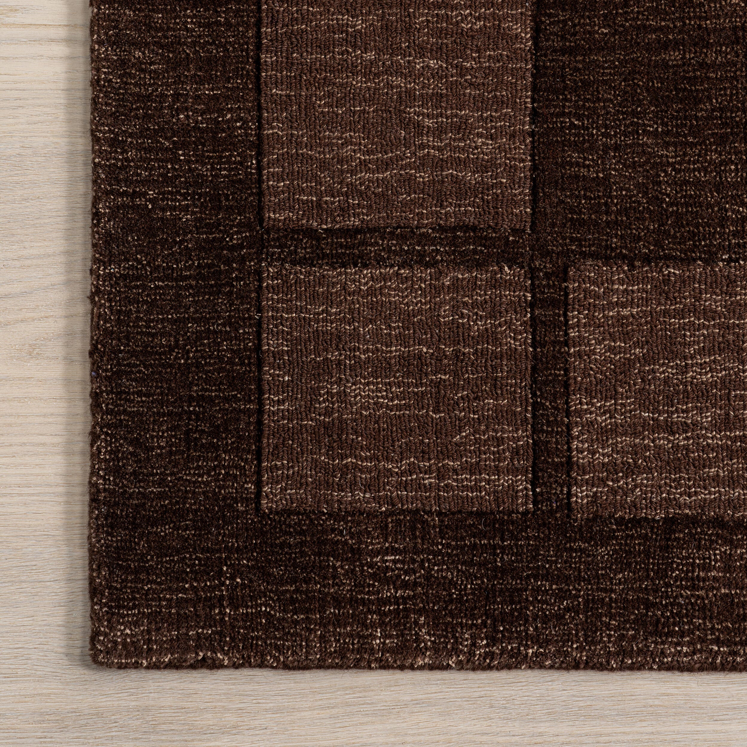 Nuloom Petra 6' x 9' Area Rug, Truffle Brown, large