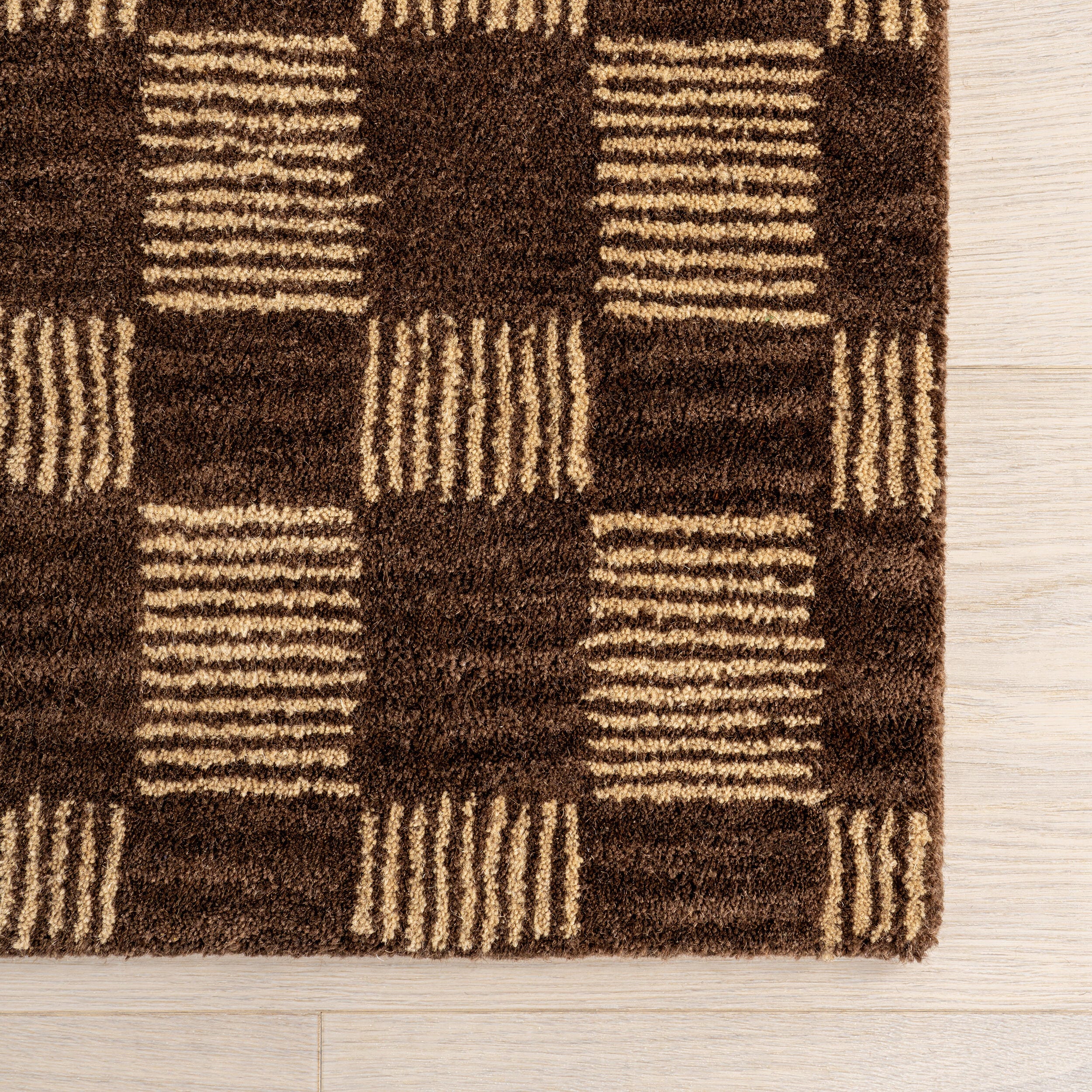 Nuloom Quince 3' x 8' Runner Rug, Brown, large