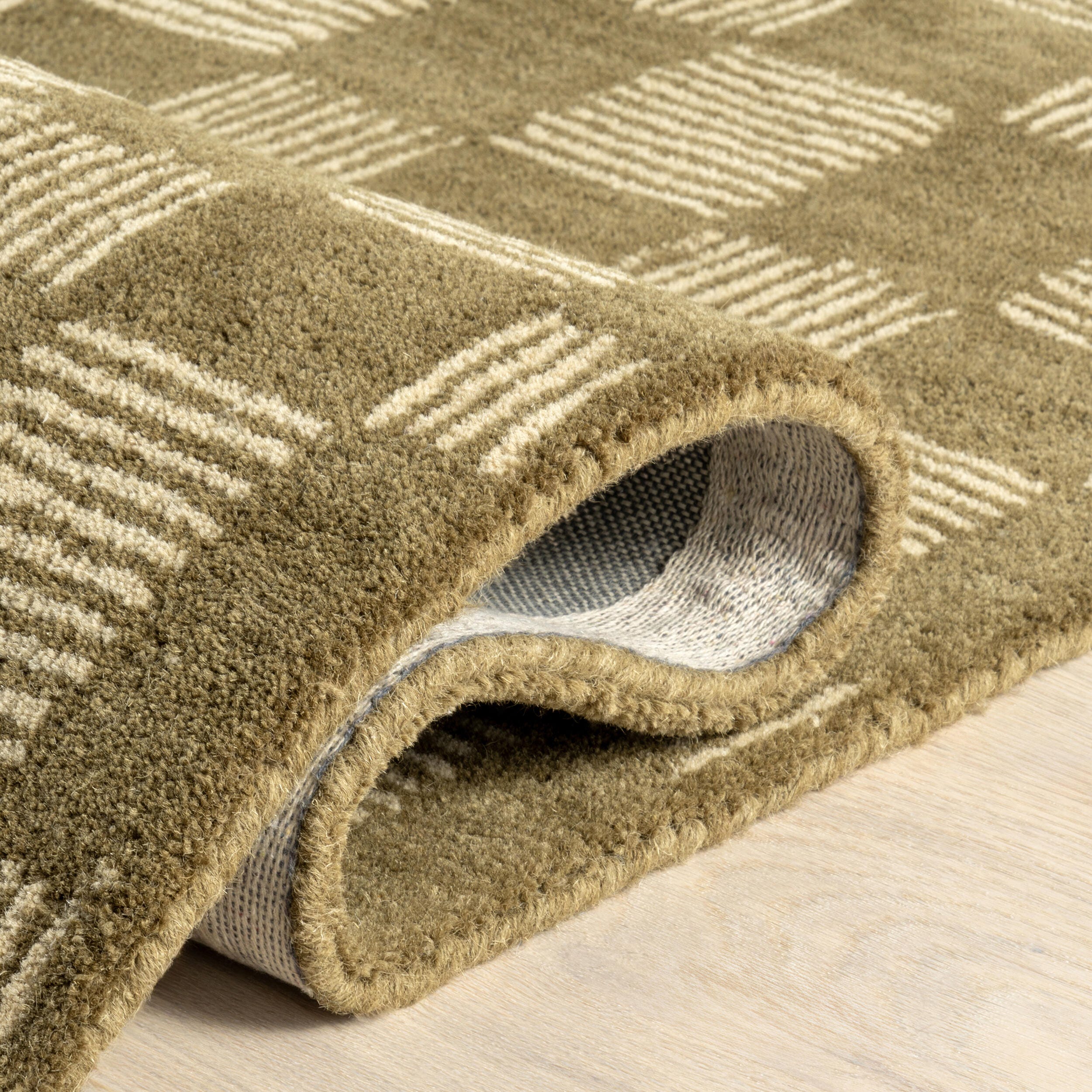 Nuloom Quince 3' x 8' Runner Rug, Olive, large