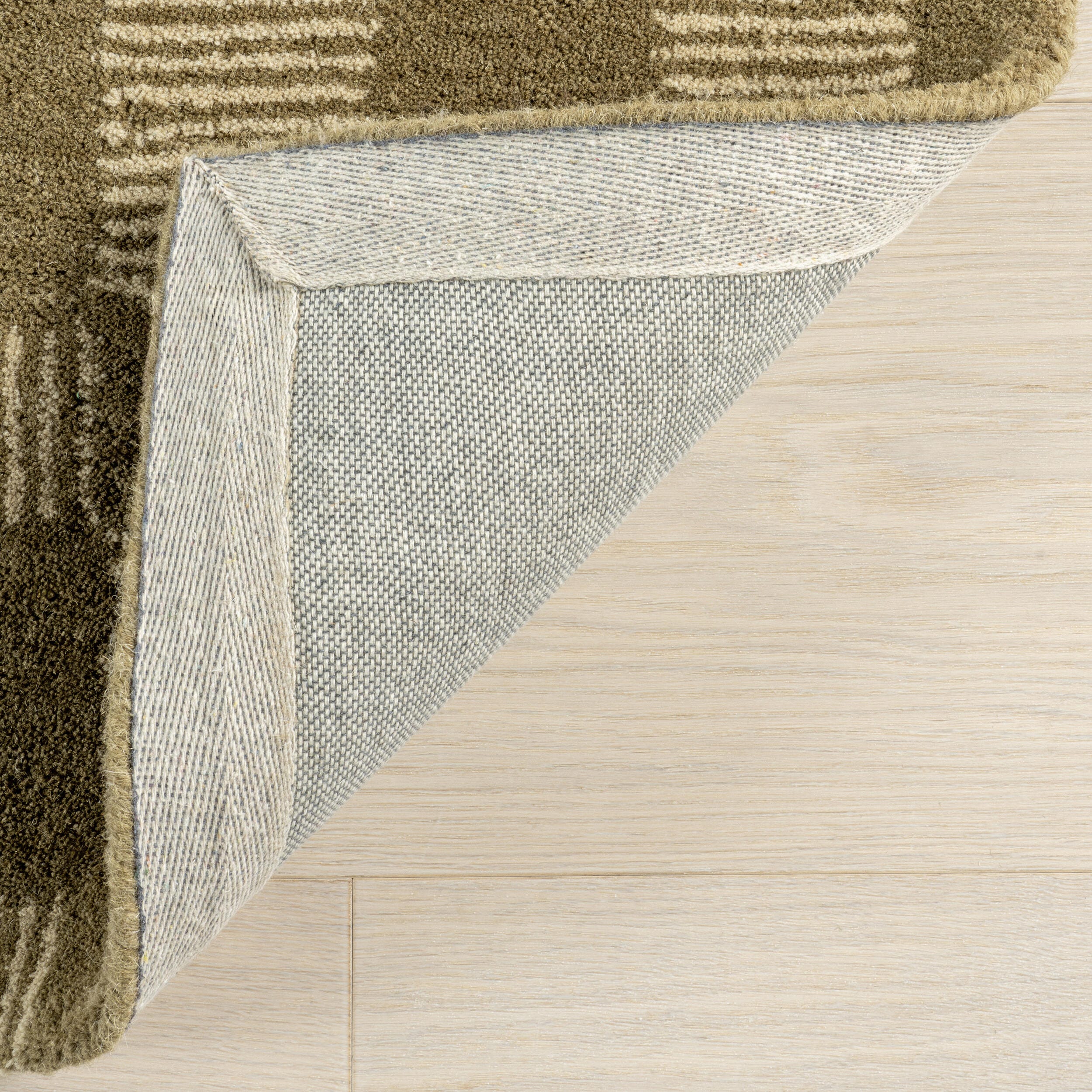 Nuloom Quince 3' x 8' Runner Rug, Olive, large