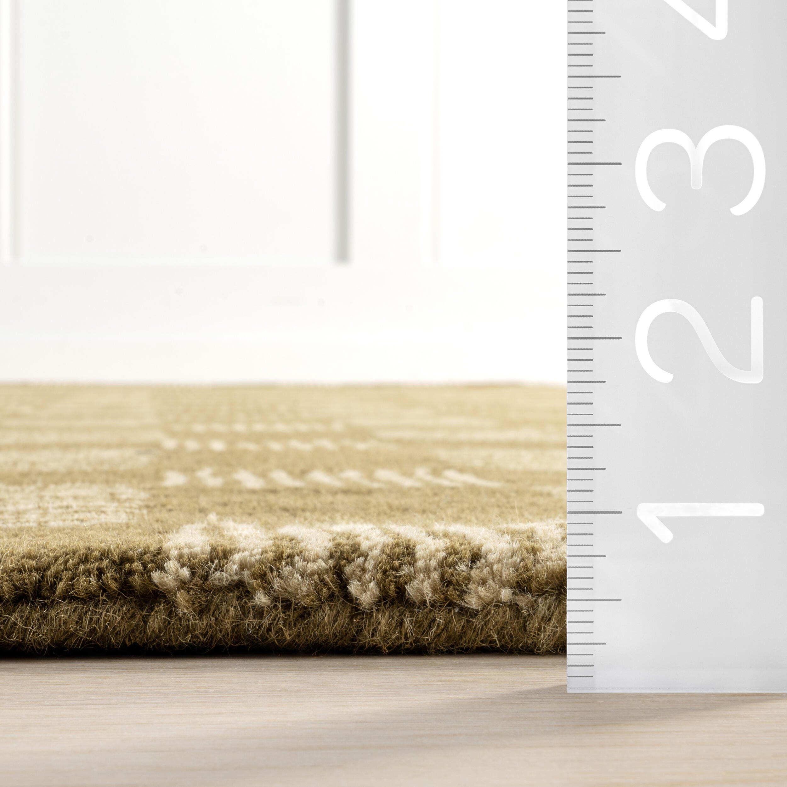 Nuloom Quince 4' x 6' Area Rug, Olive, large