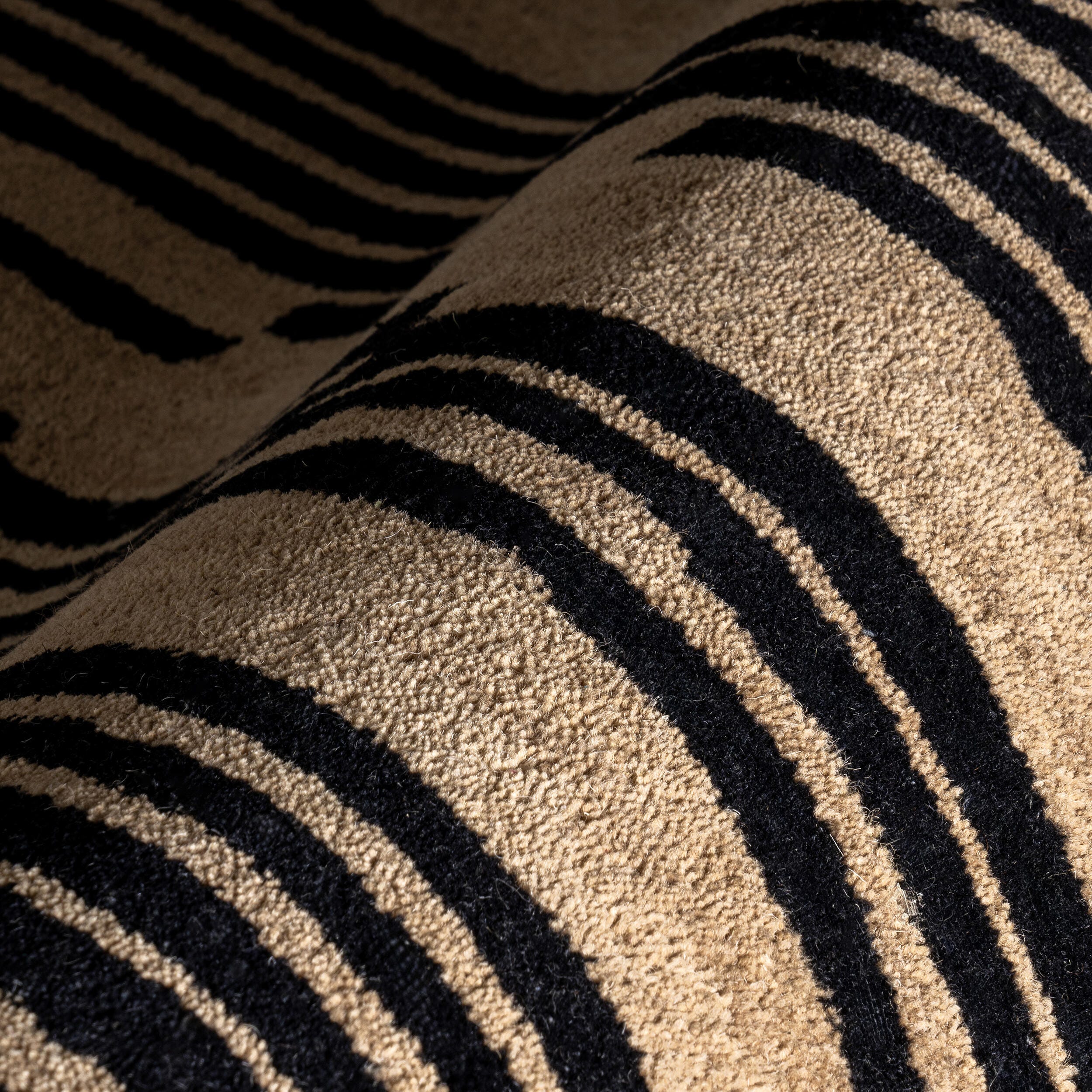 Nuloom Tara 4' x 6' Area Rug, Black, large