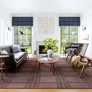 Nuloom Mallory 3' x 5' Area Rug, Dark Brown, rollover