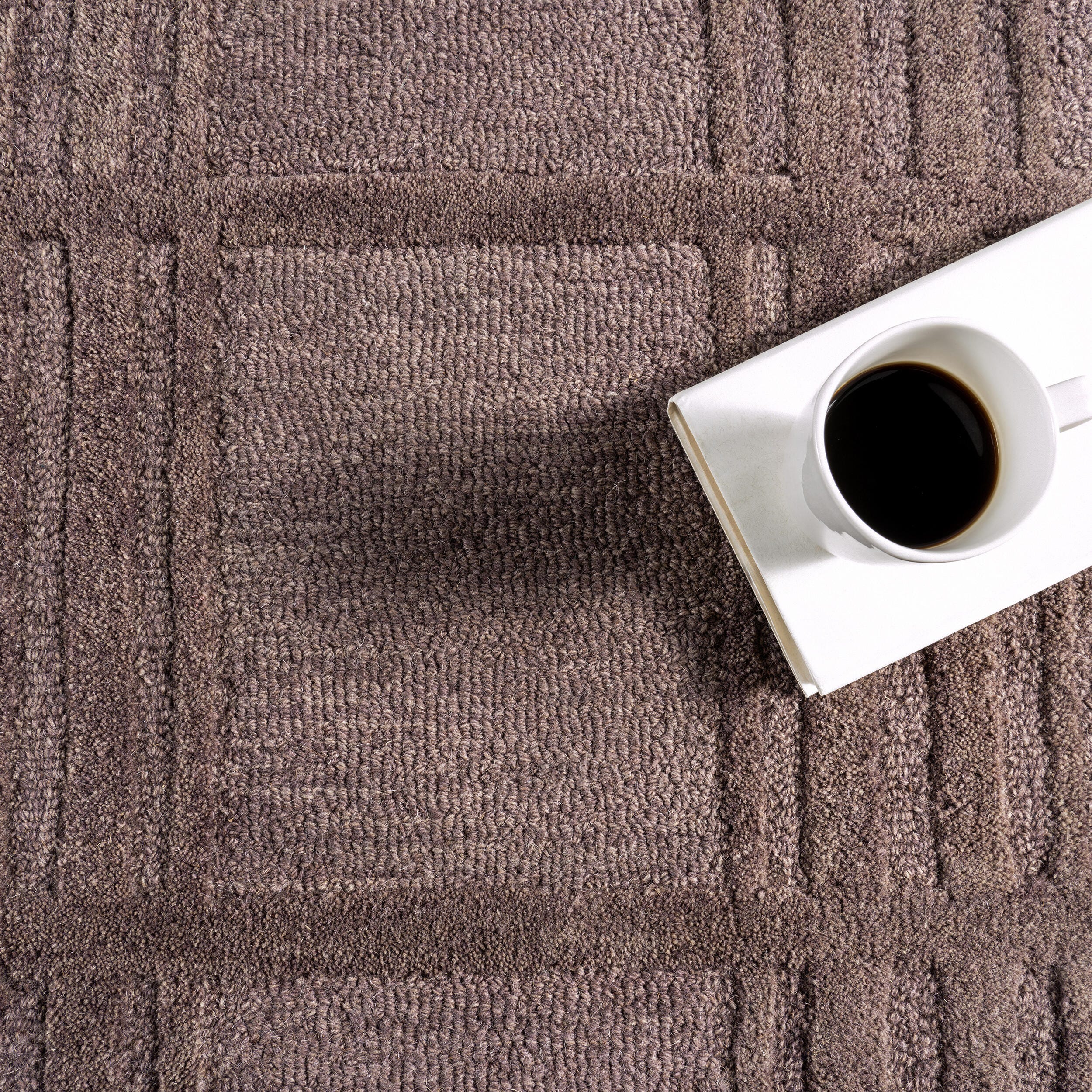 Nuloom Mallory 4' x 6' Area Rug, Dark Brown, large