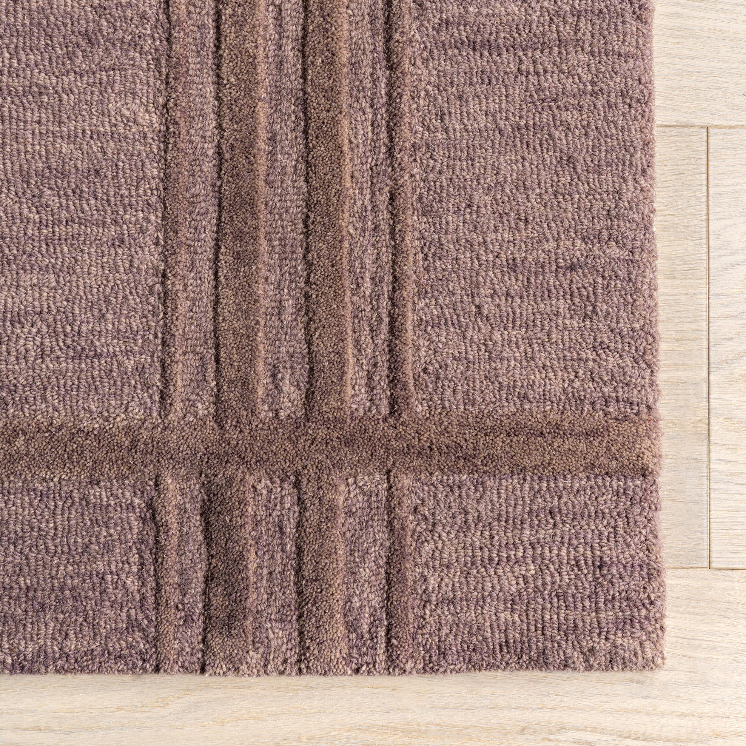 Nuloom Mallory 4' x 6' Area Rug, Mauve, large