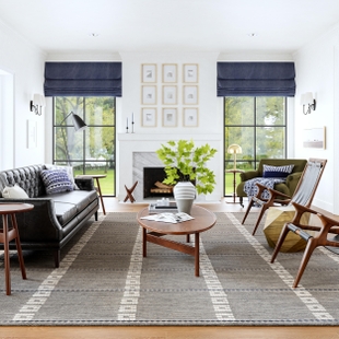 Nuloom Morgan 4' x 6' Area Rug, Gray, rollover