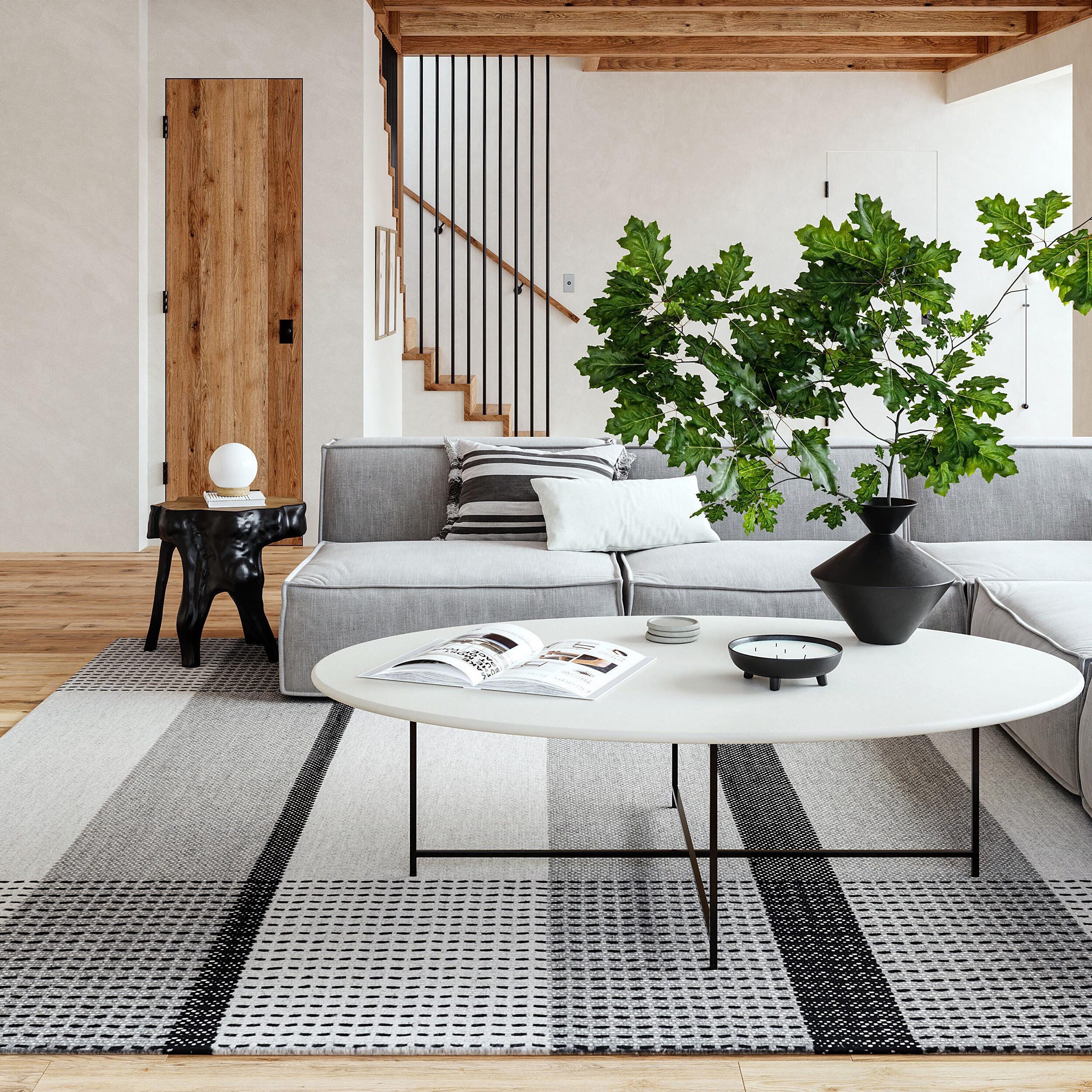 Nuloom Portland 10' x 14' Area Rug, Gray, rollover