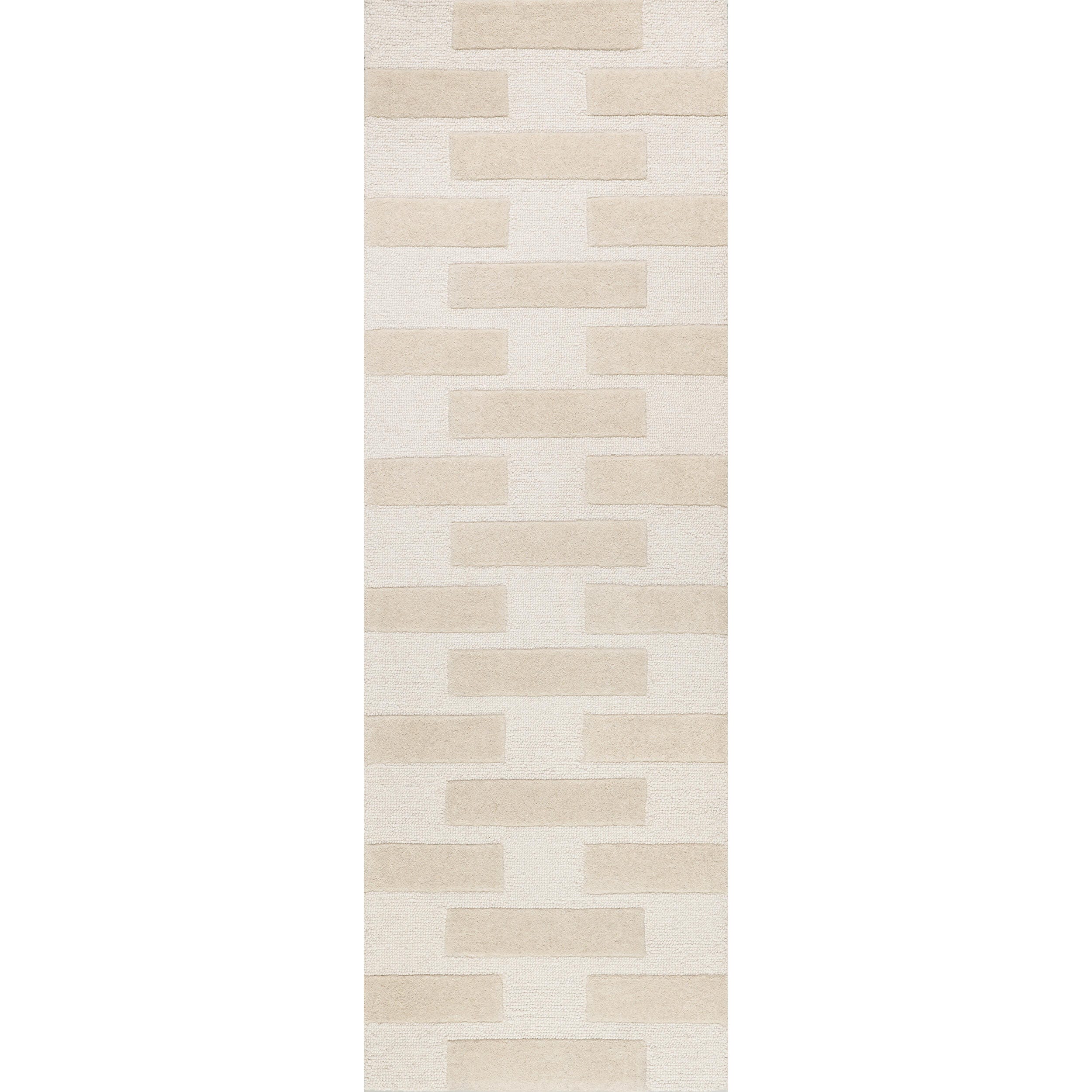 Nuloom Remy 3' x 8' Runner Rug, Ivory, large