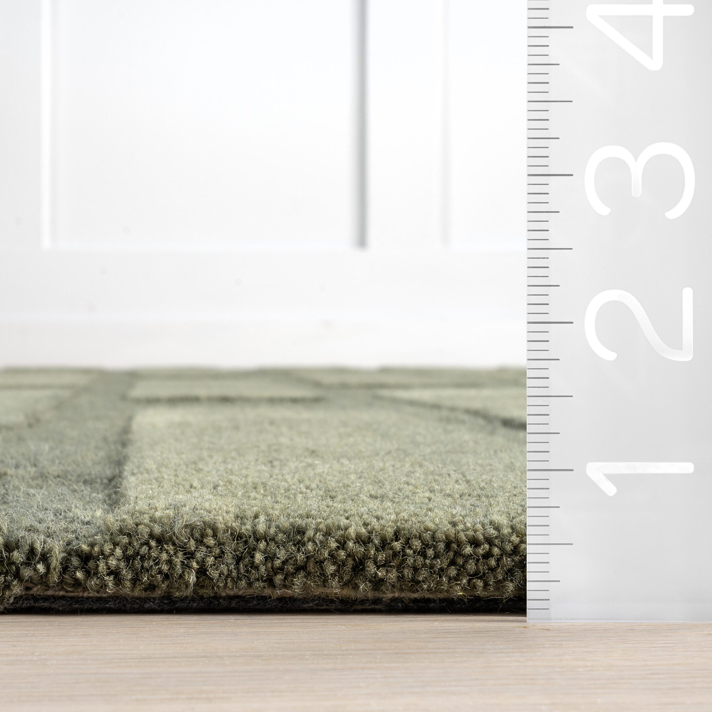 Nuloom Remy 8' x 10' Area Rug, Olive, large