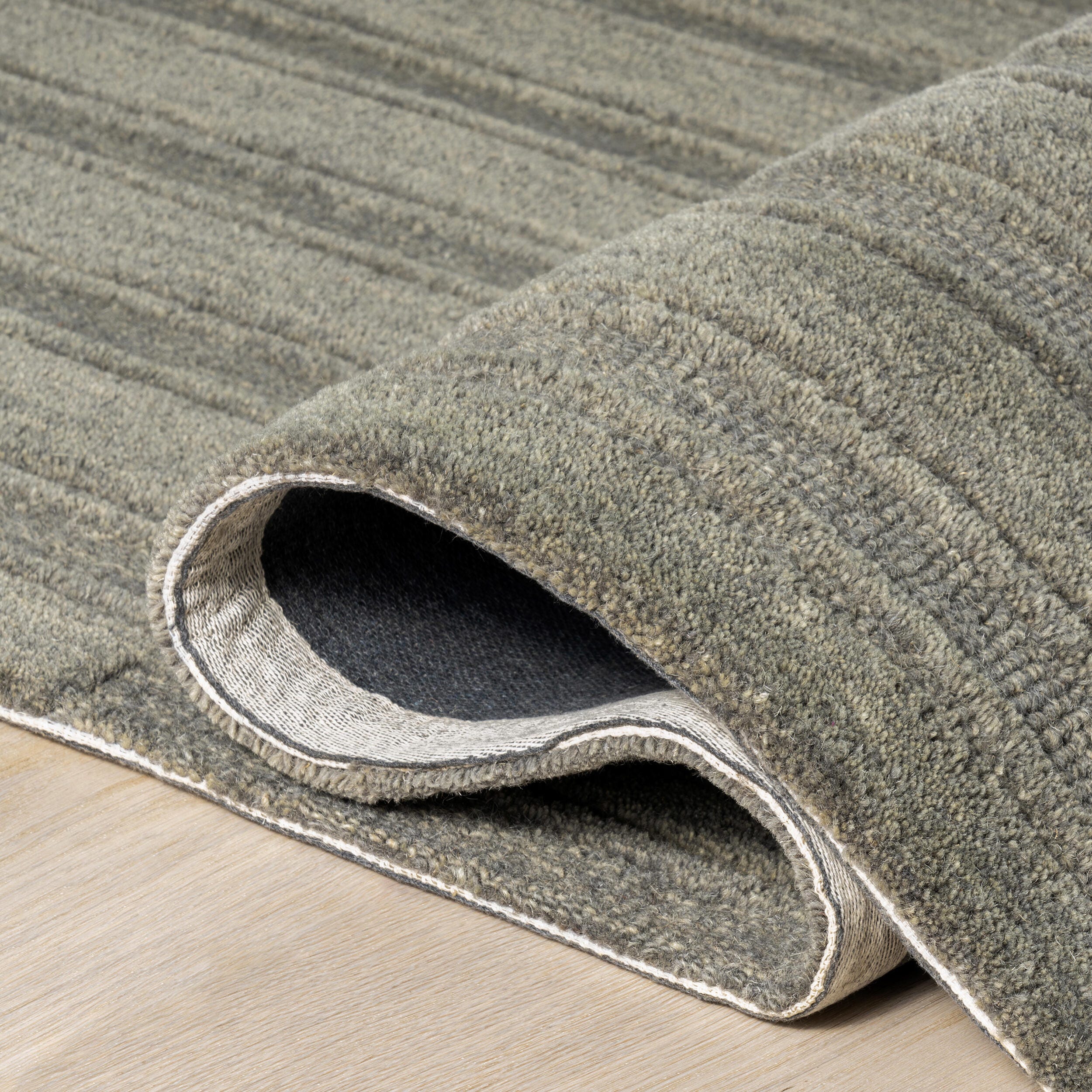 Nuloom Starke 4' x 6' Area Rug, Gray, large