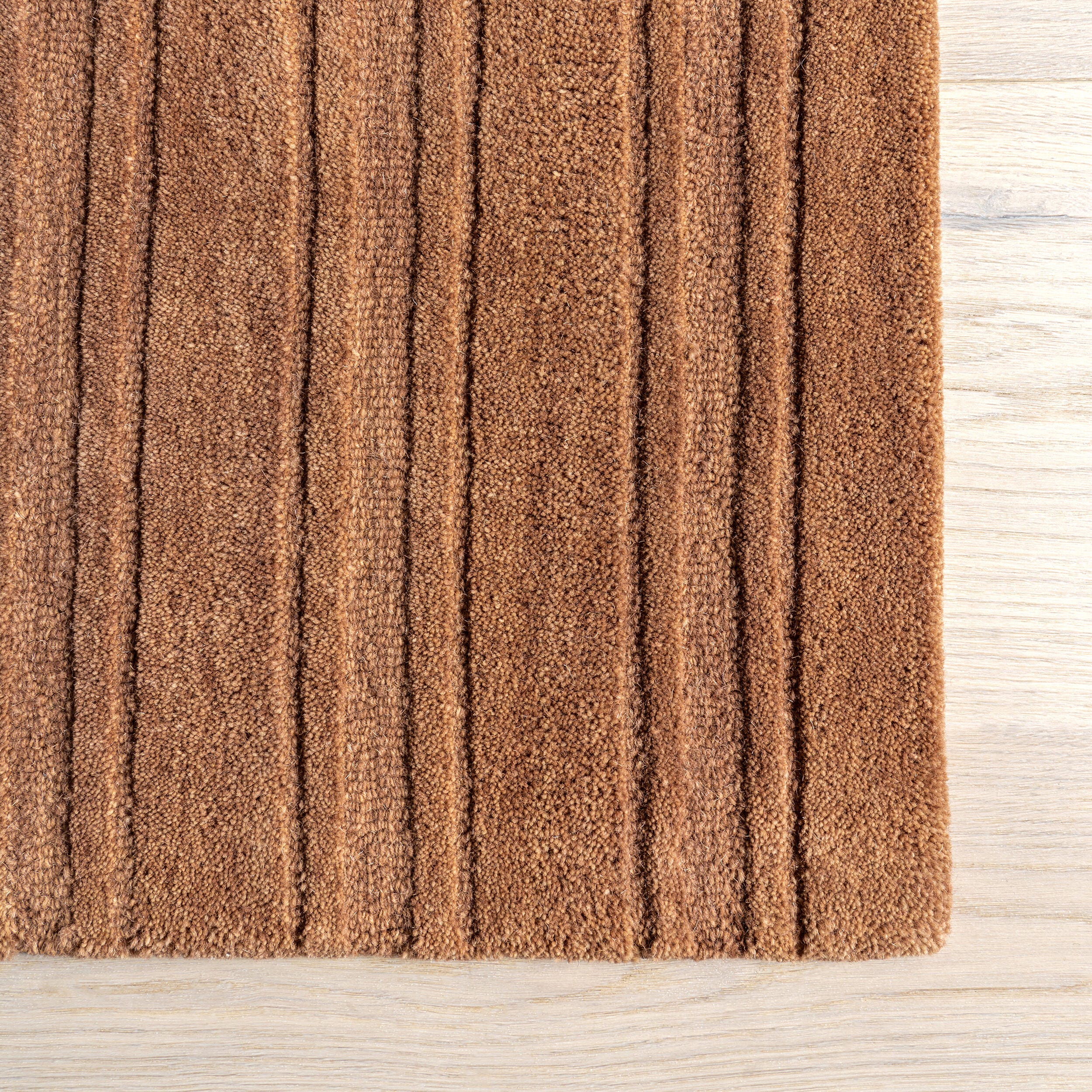 Nuloom Starke 5' x 8' Area Rug, Rust, large