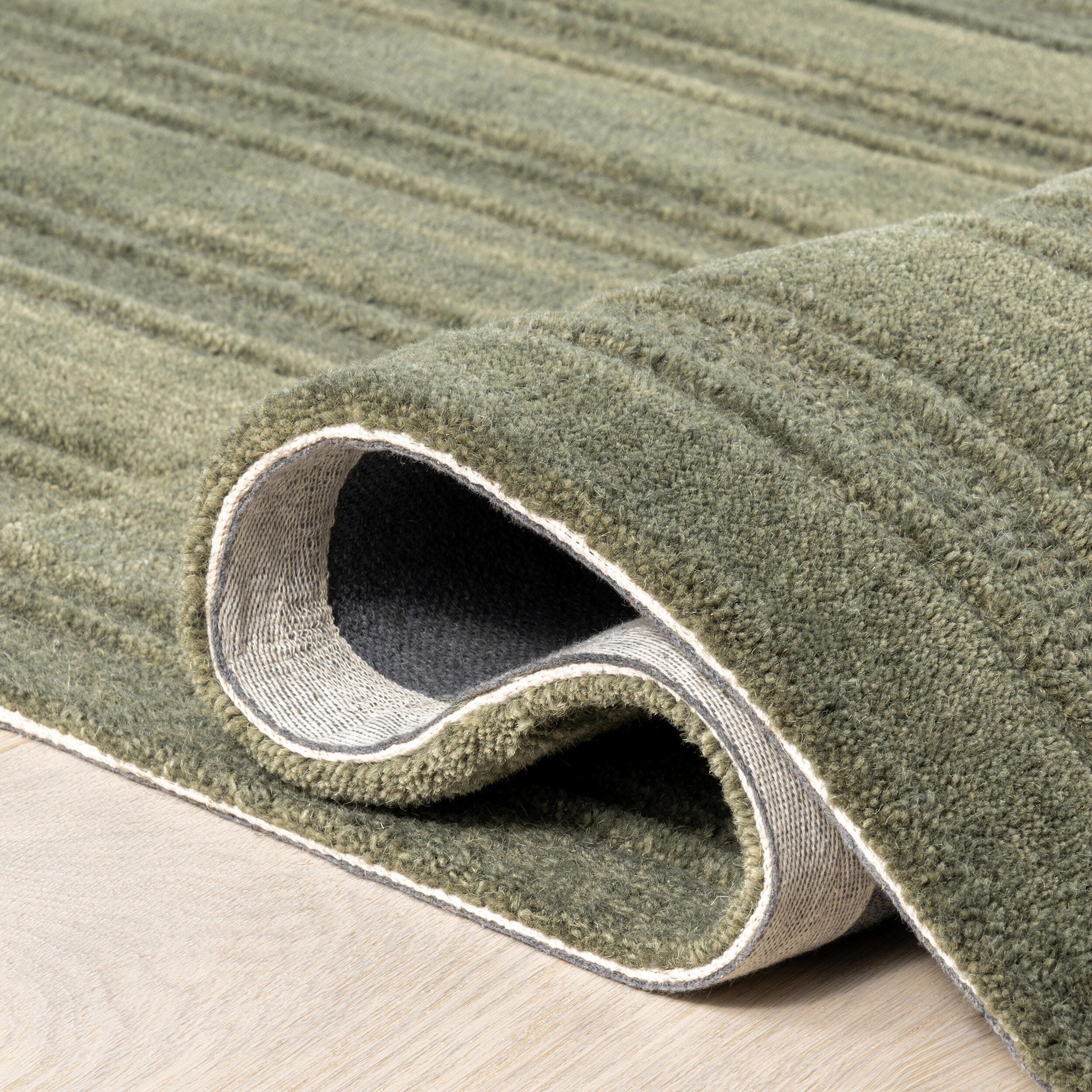 Nuloom Starke 8' x 10' Area Rug, Olive, large