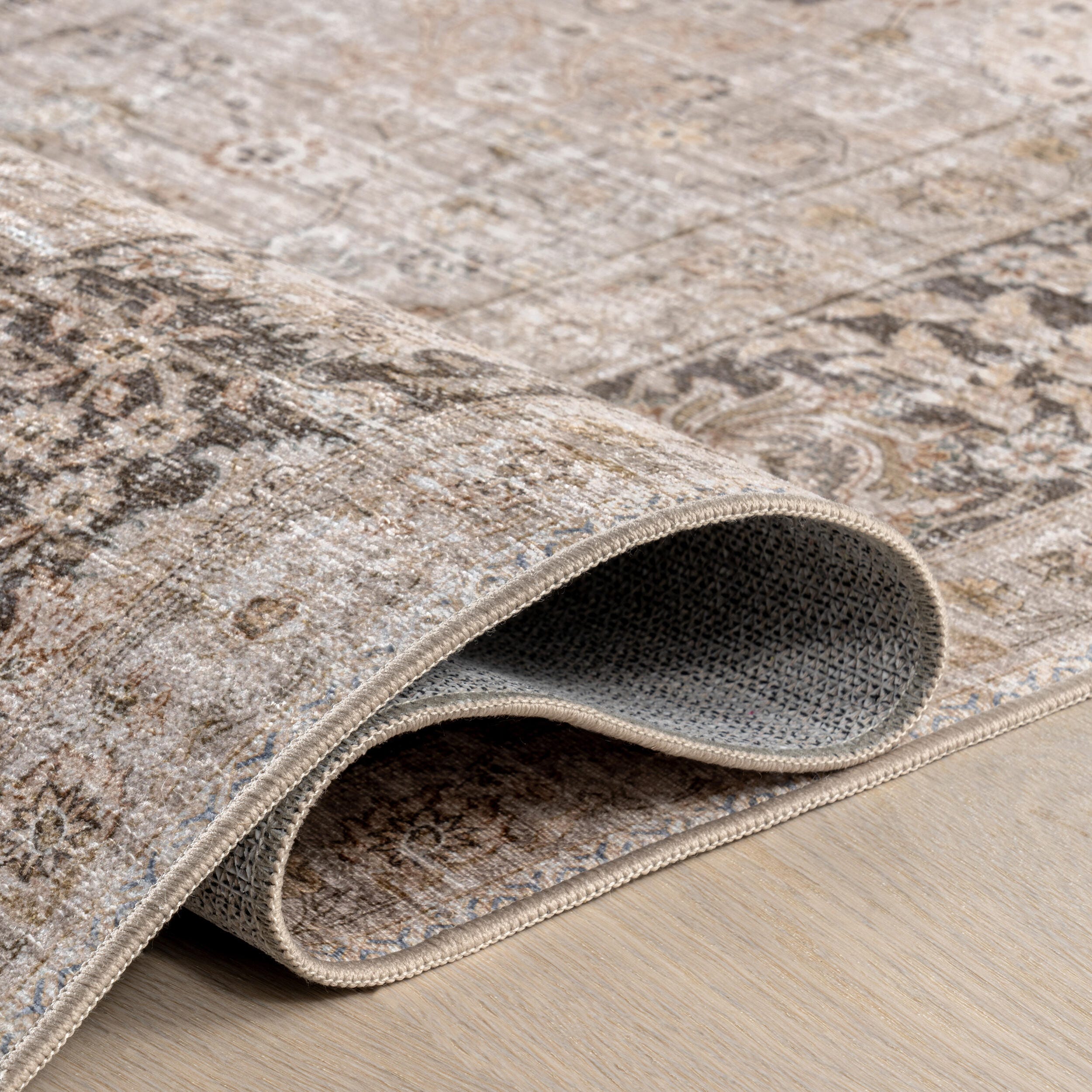 Nuloom Bayberry 4' x 6' Area Rug, Sand, large