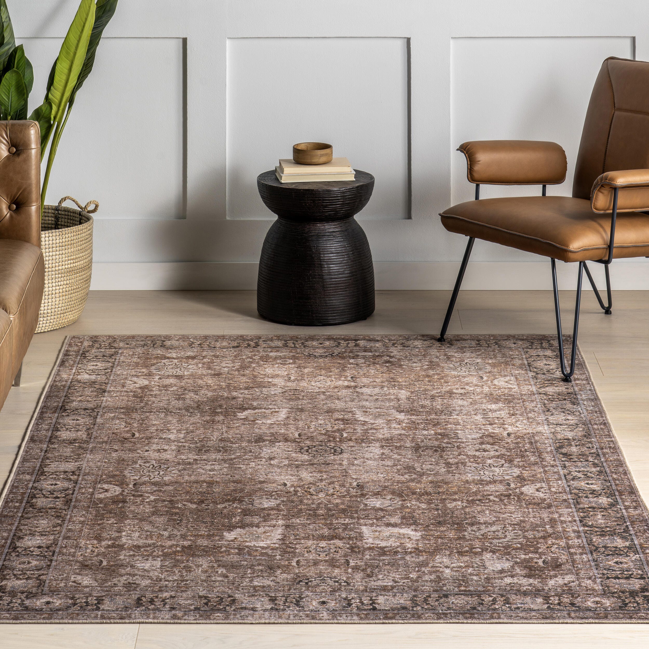 Nuloom Bayberry 5' x 8' Area Rug, Brown, large