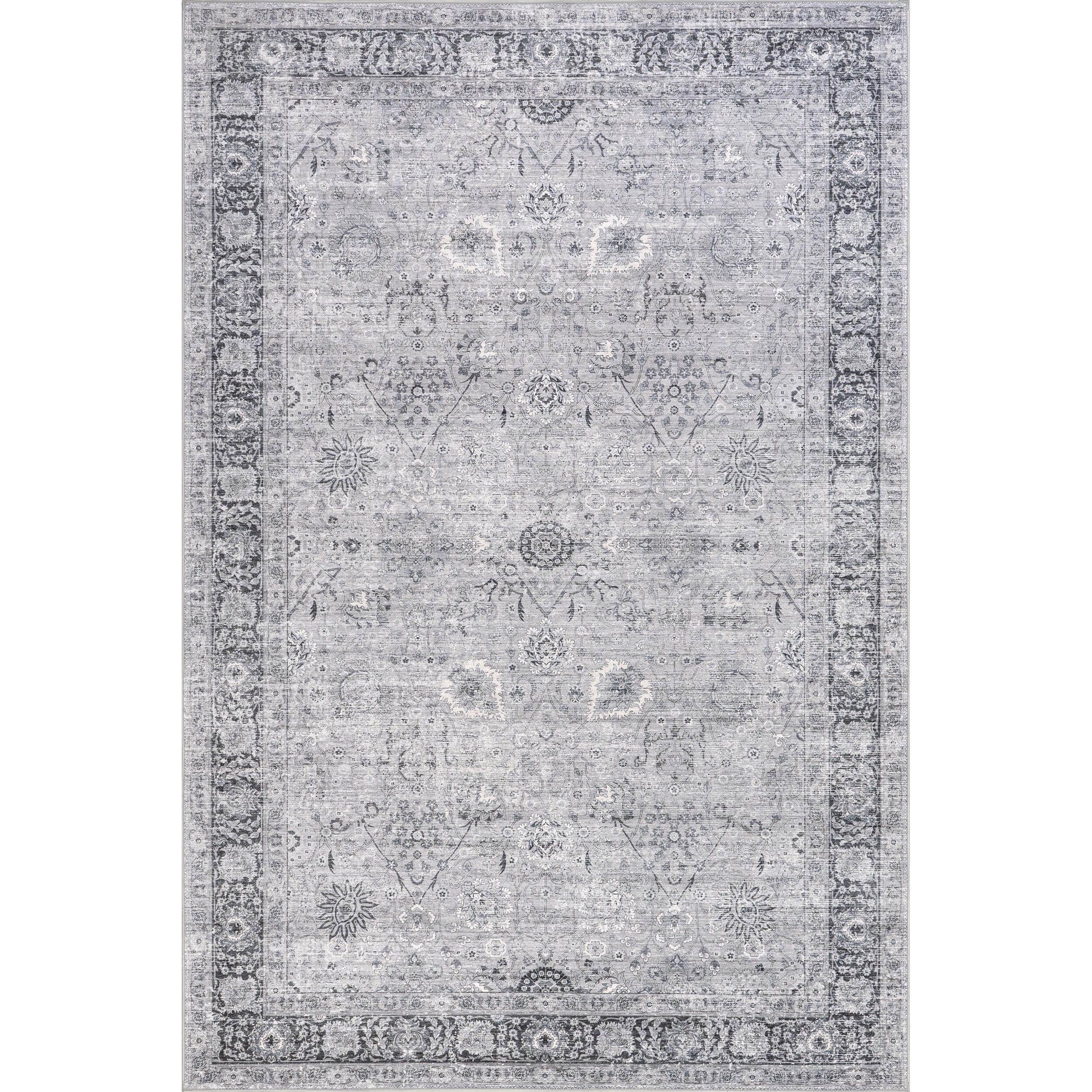 Nuloom Bayberry 8' x 10' Area Rug, Light Gray, large