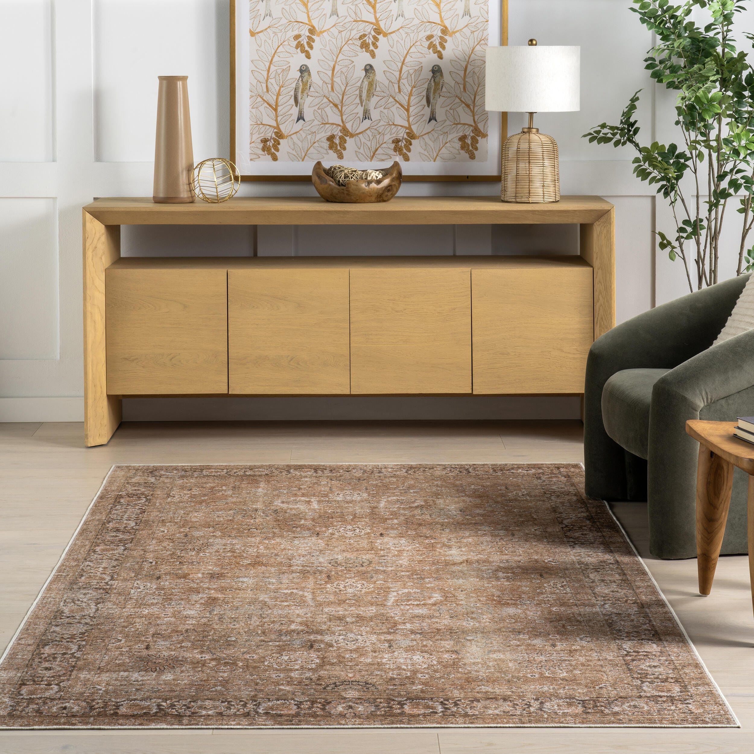 Nuloom Bayberry 9' x 12' Area Rug, Light Brown, large
