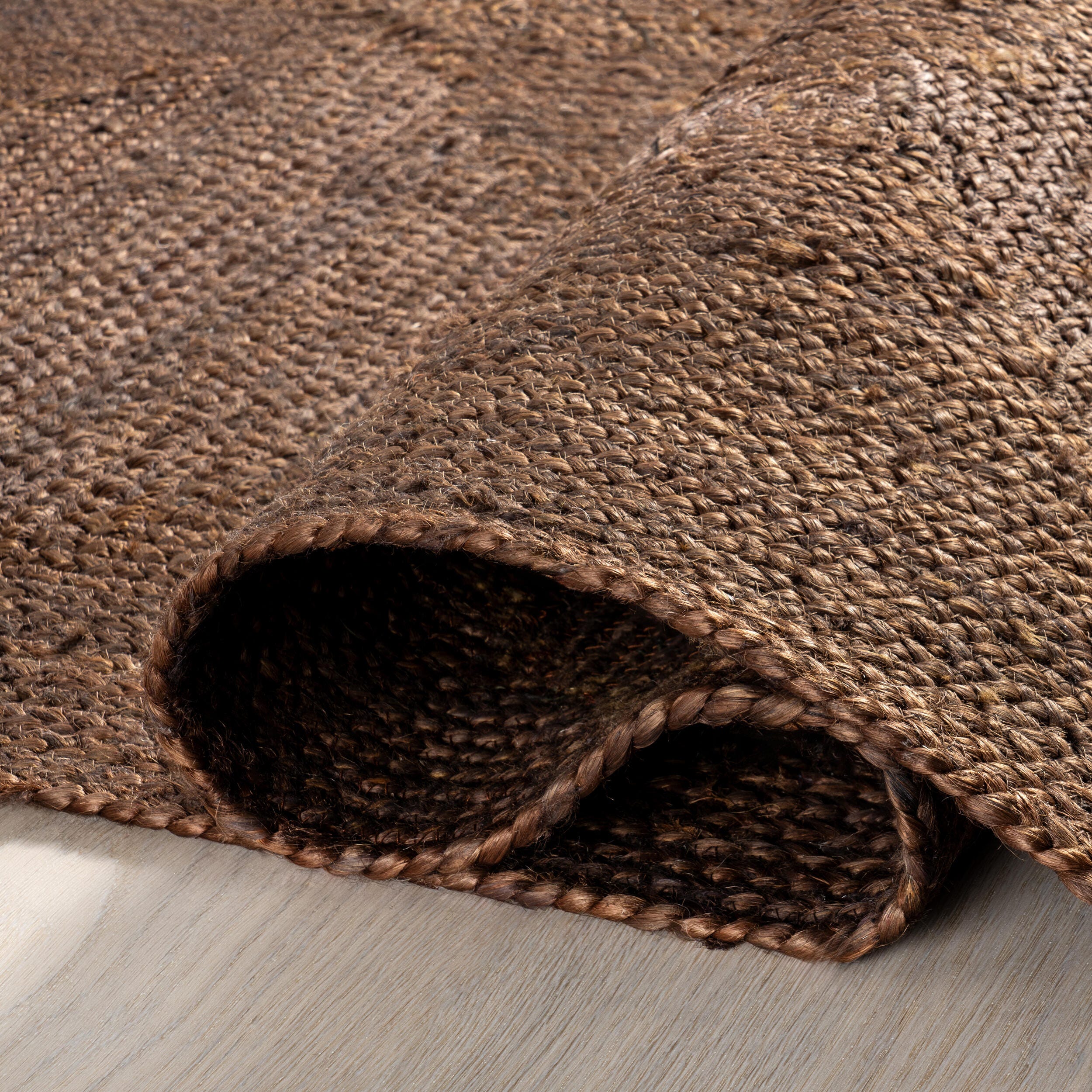 Nuloom Christie 4' x 6' Area Rug, Dark Brown, large
