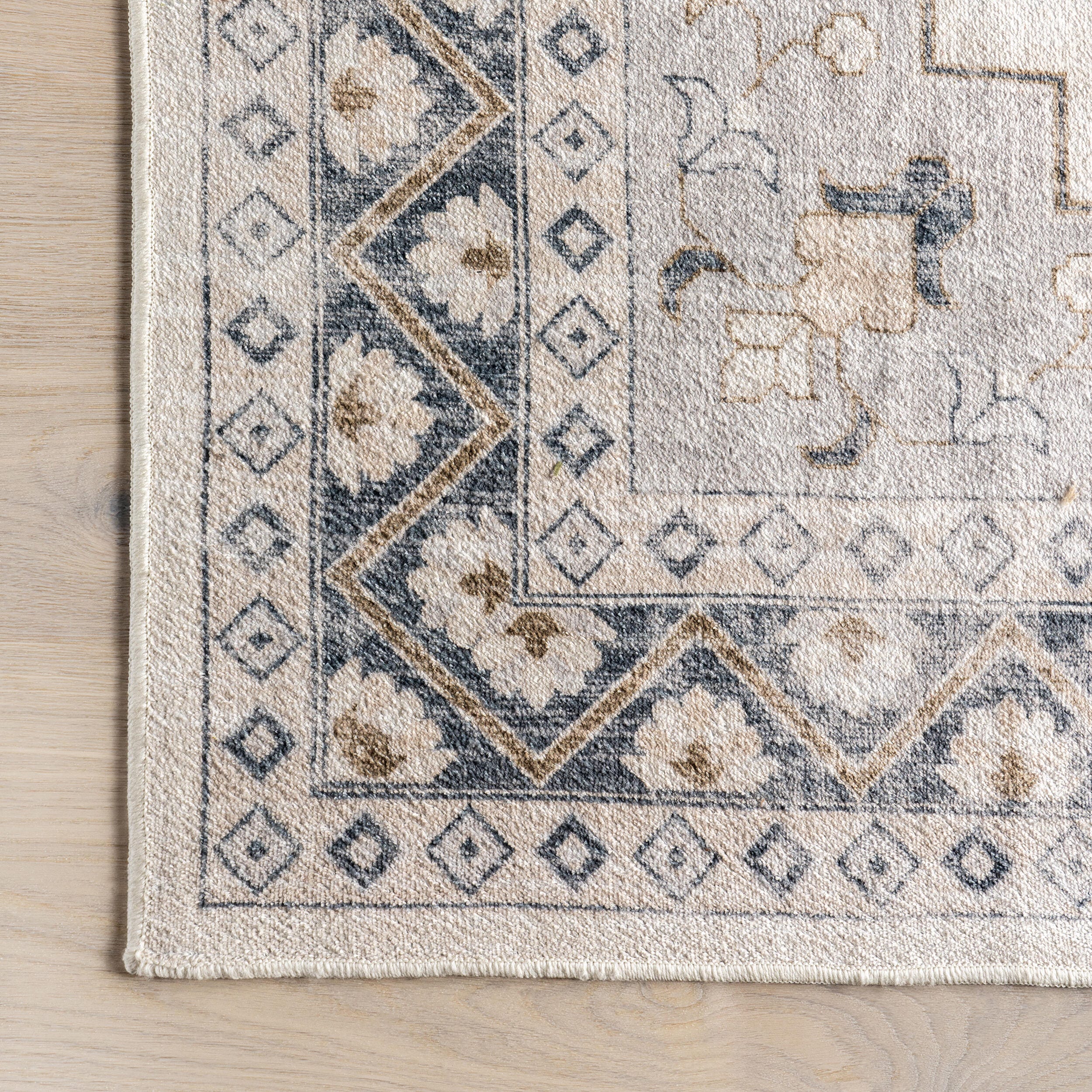 Nuloom Clovebud 5' x 8' Area Rug, Gray, large