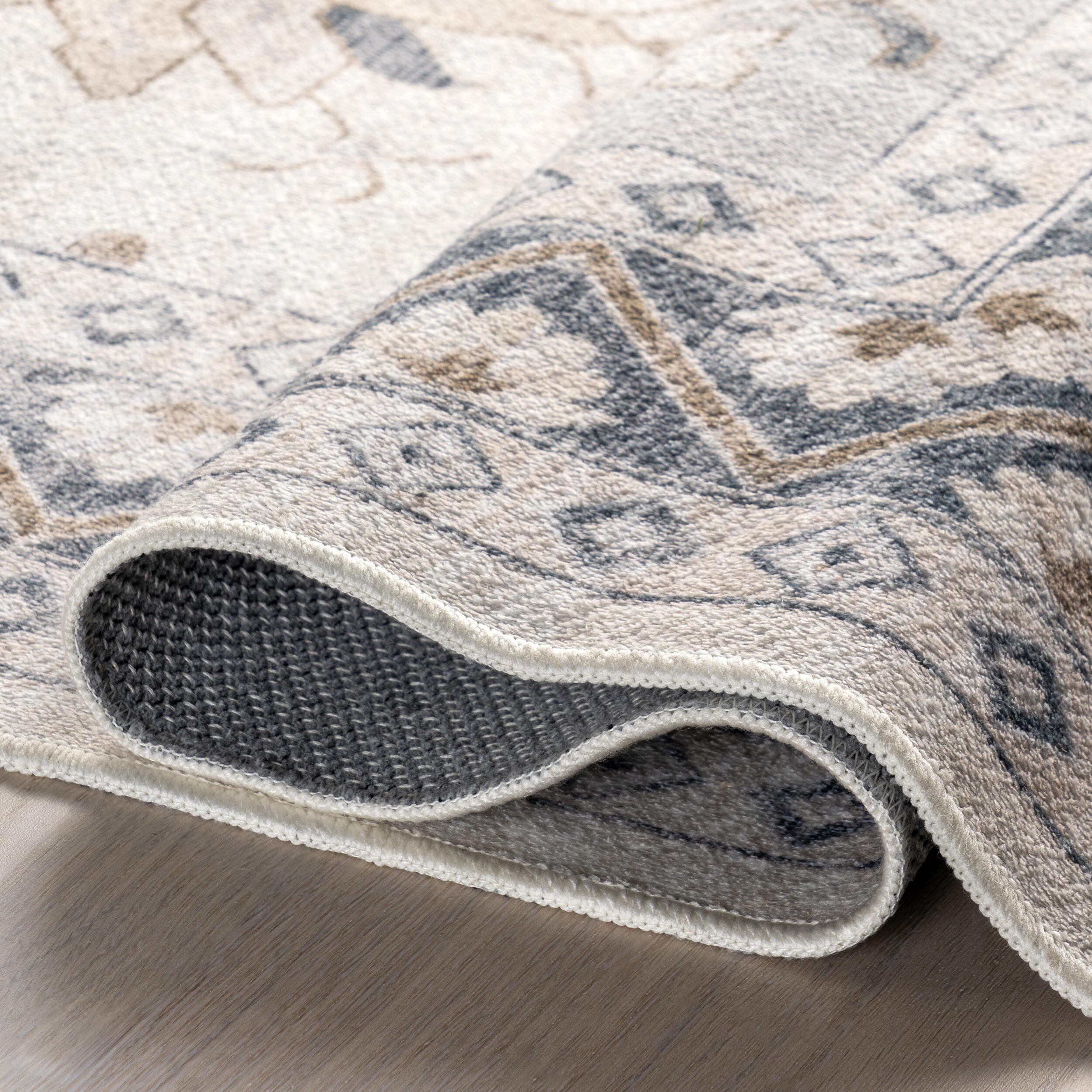 Nuloom Clovebud 6' x 9' Area Rug, Gray, large