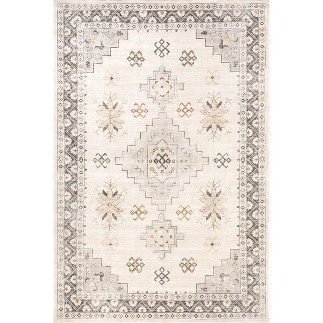 Nuloom Clovebud 9' x 12' Area Rug, Gray