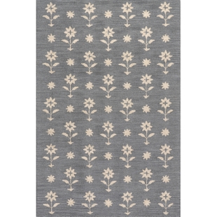 Nuloom Ella 4' x 6' Area Rug, Blue/Gray, large