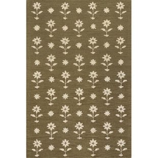 Nuloom Ella 5' x 8' Area Rug, Olive Green, large