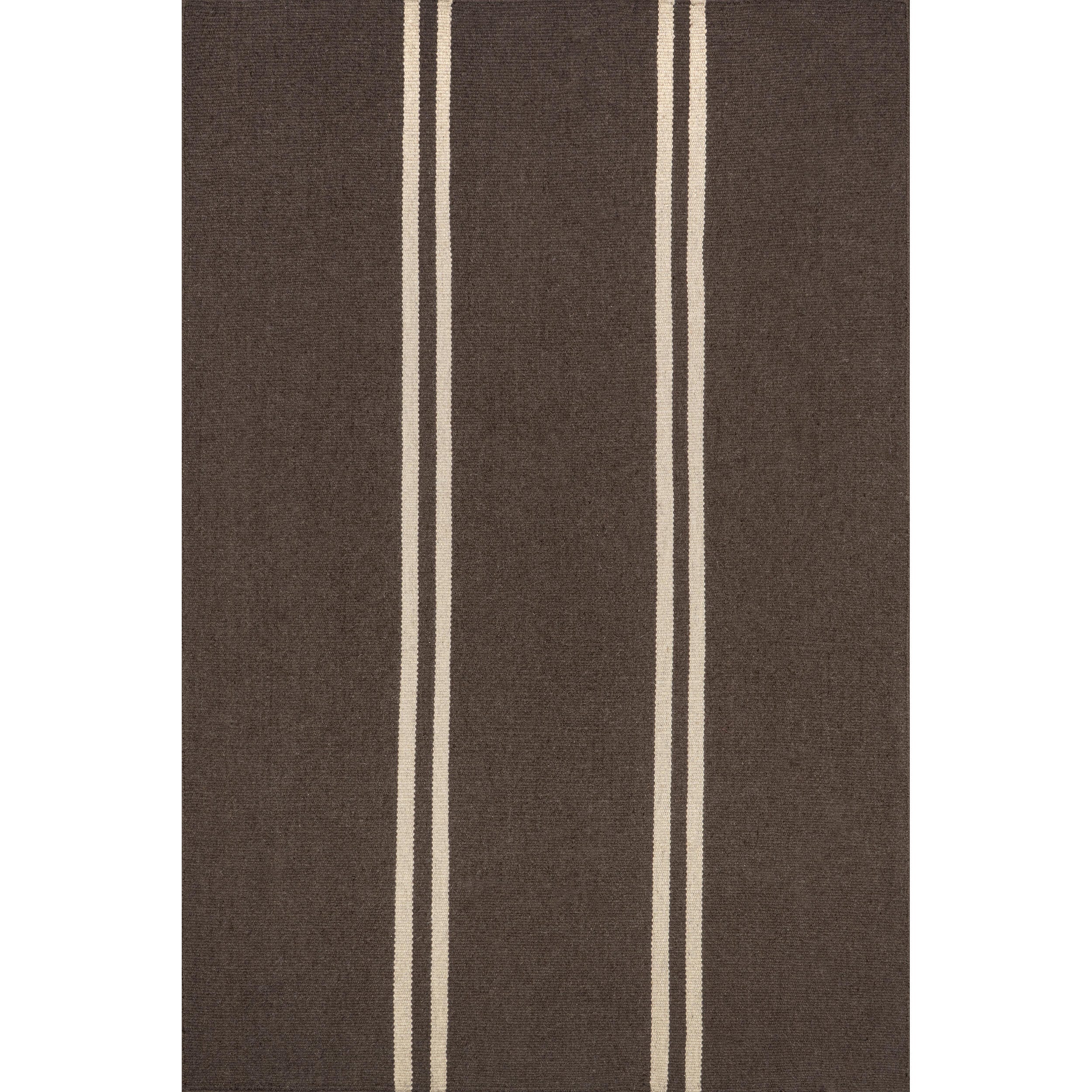 Nuloom Elowen 4' x 6' Area Rug, Dark Brown, large
