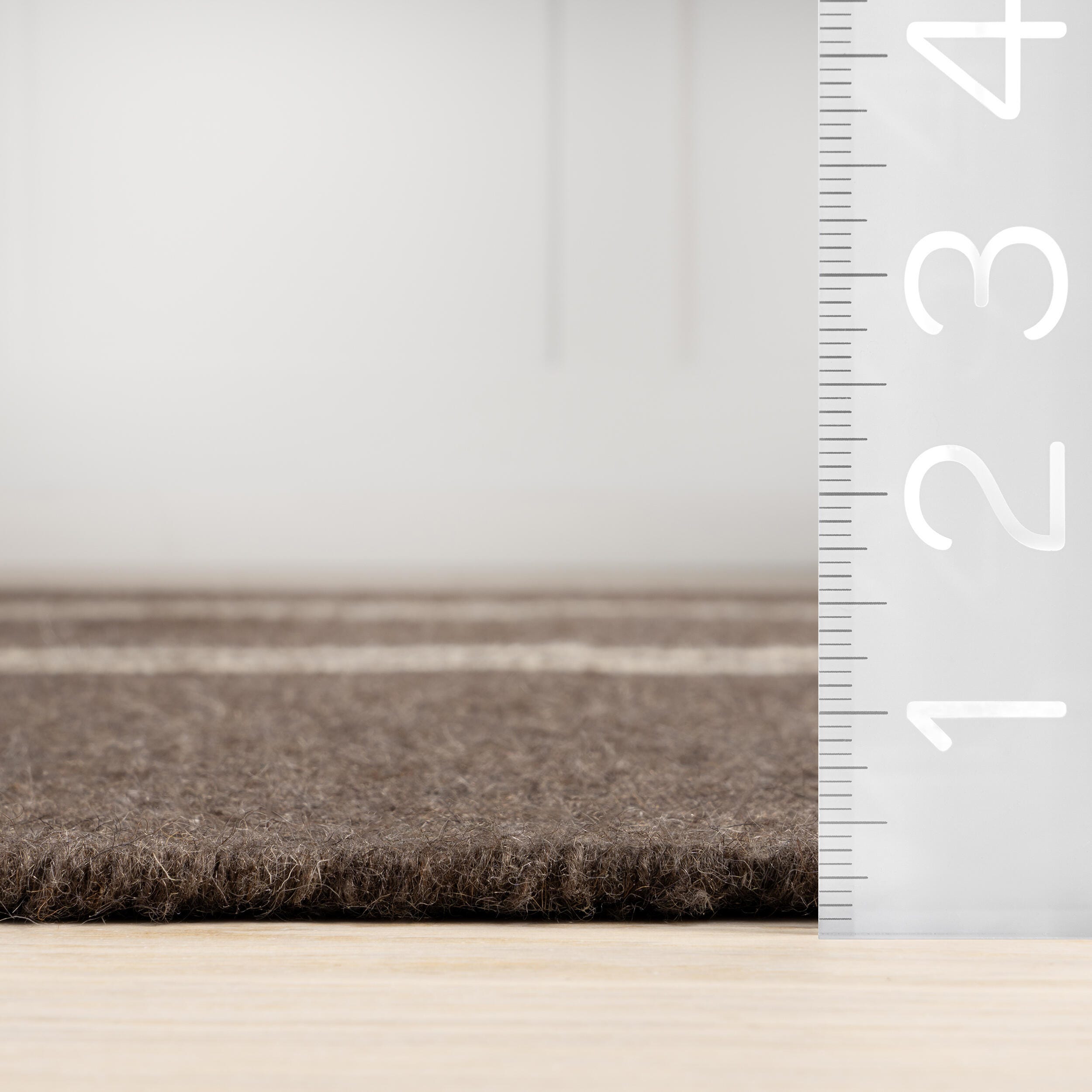 Nuloom Elowen 4' x 6' Area Rug, Dark Brown, large