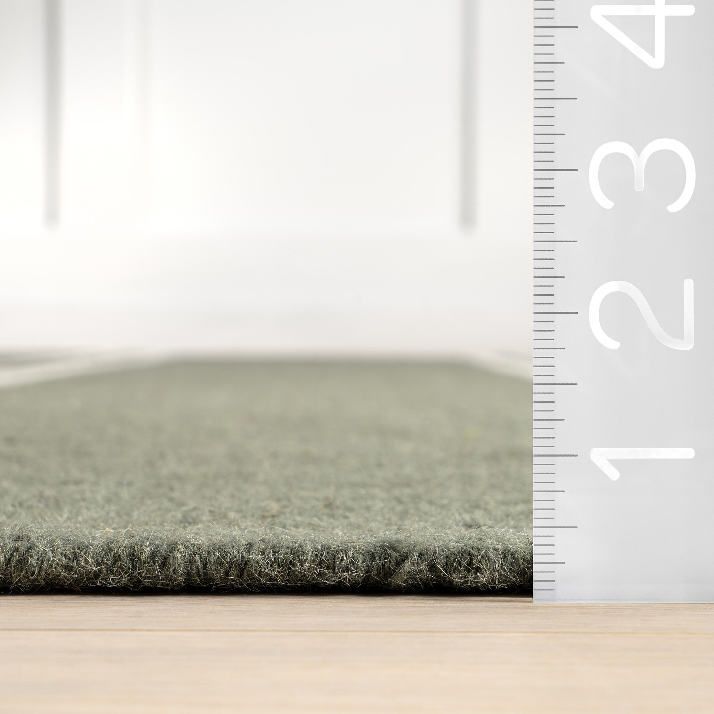 Nuloom Elowen 6' x 9' Area Rug, Sage Green, large