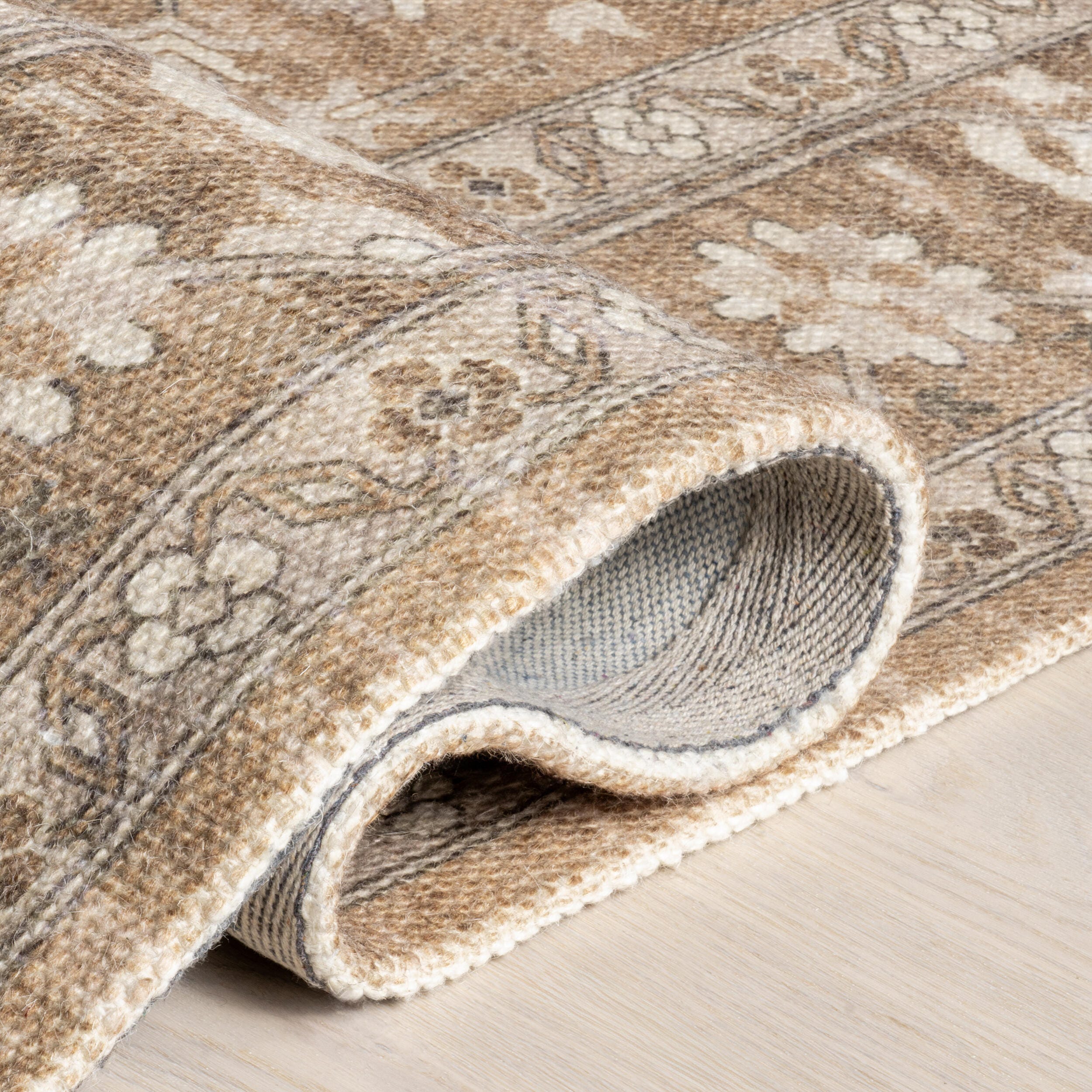 Nuloom Evermore 4' x 6' Area Rug, Brown, large