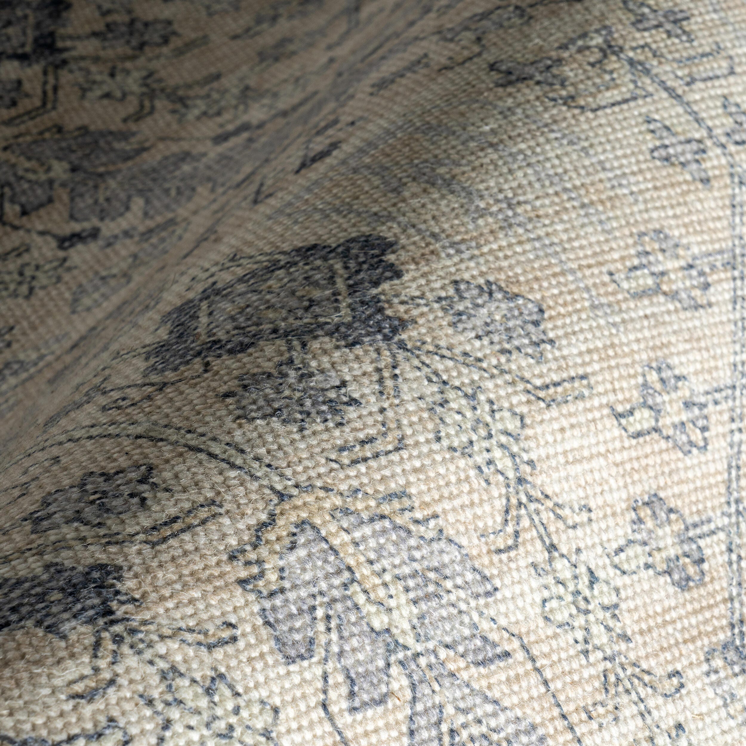 Nuloom Flora 6' x 9' Area Rug, Slate Blue, large