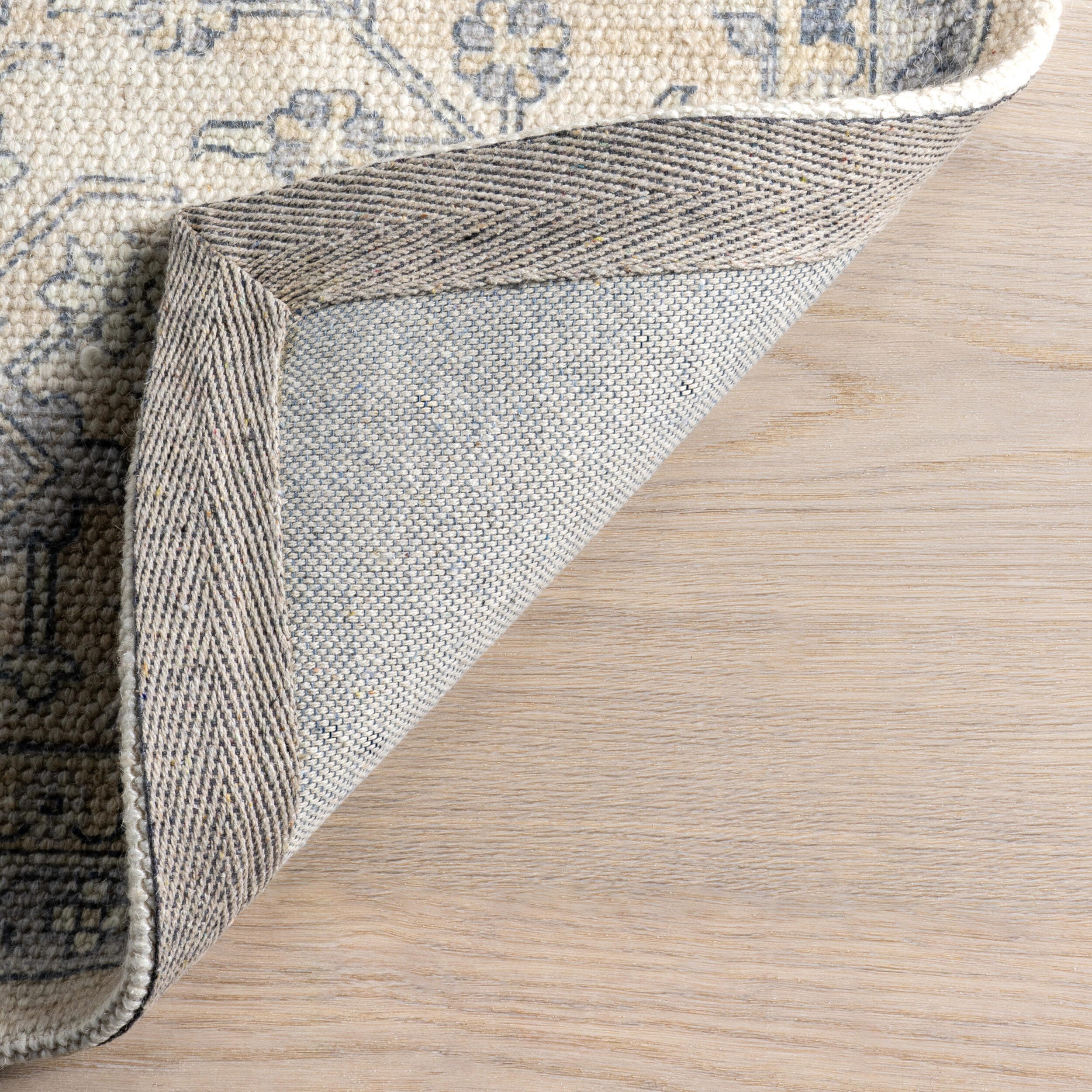 Nuloom Flora 6' x 9' Area Rug, Slate Blue, large