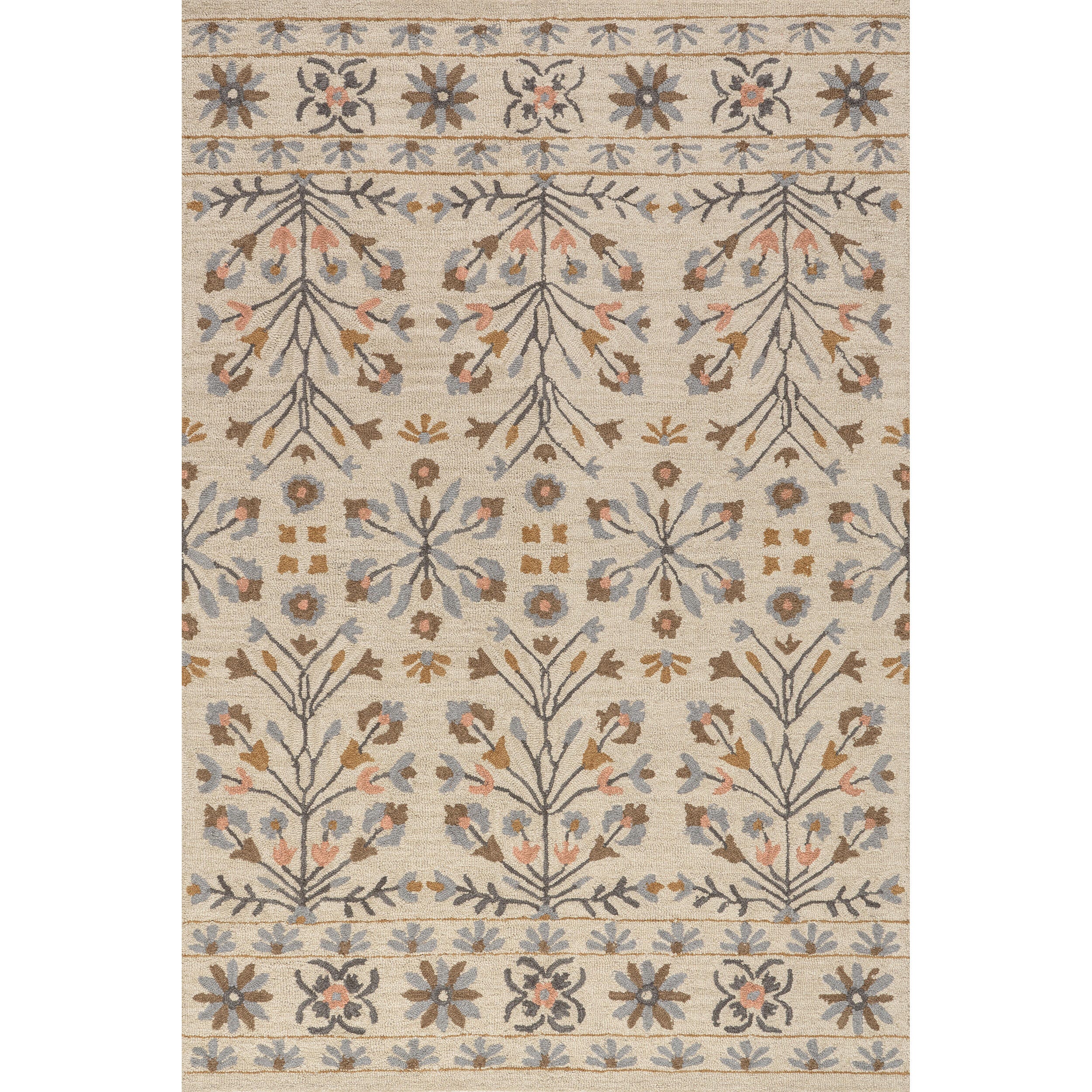 Nuloom Folklore 4' x 6' Area Rug, Multi, large