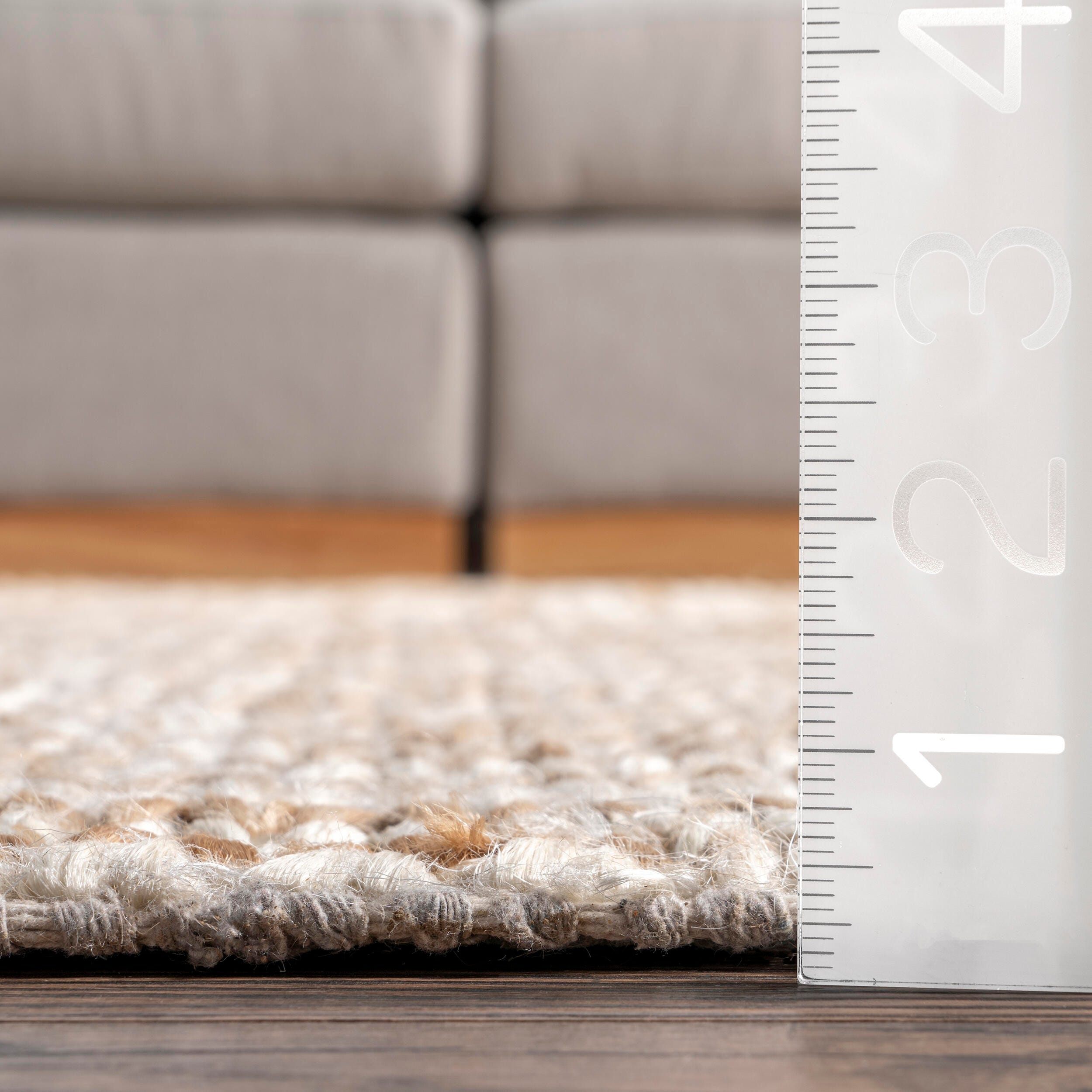 Nuloom Grassland 10' x 14' Area Rug, Ivory, large