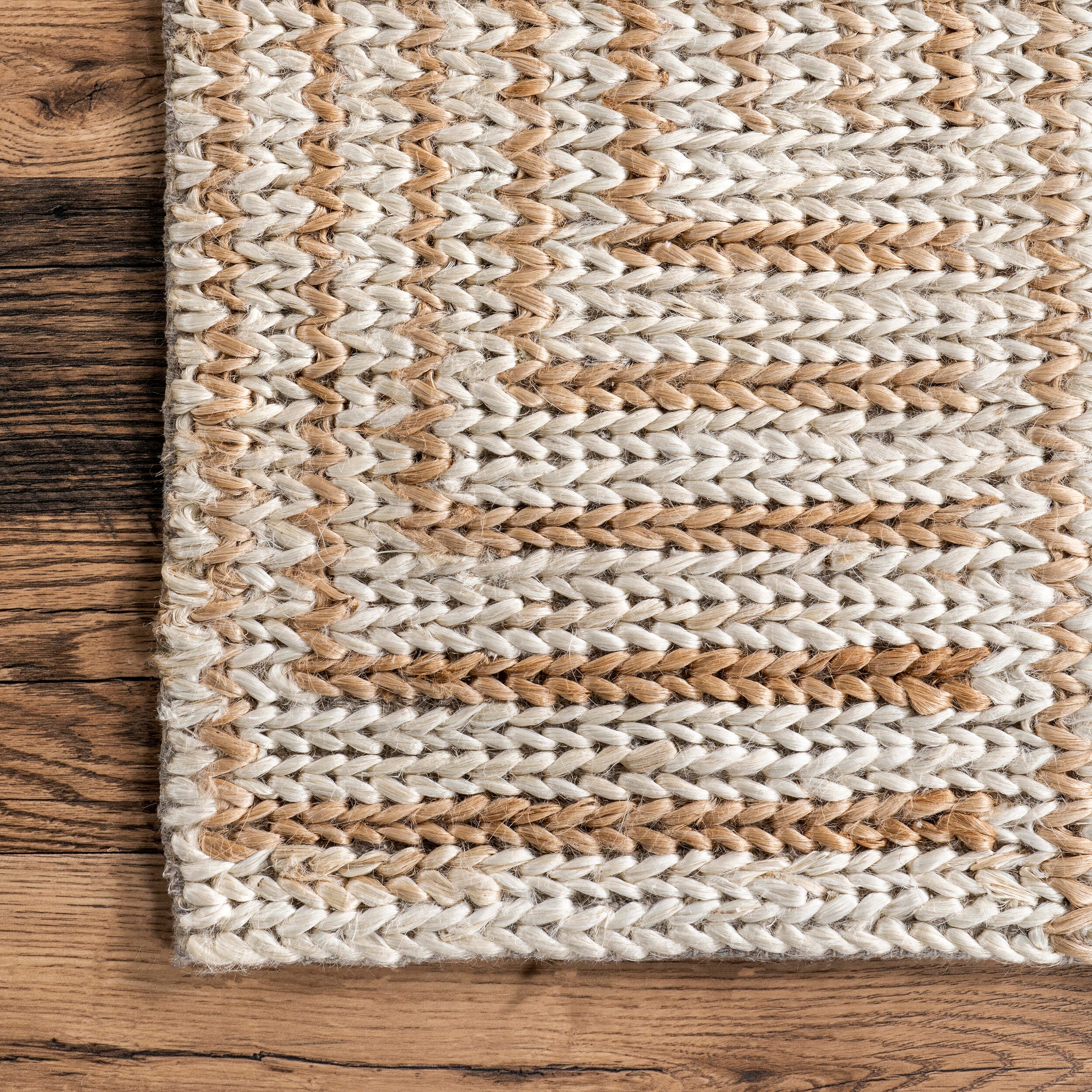 Nuloom Grassland 10' x 14' Area Rug, Ivory, large