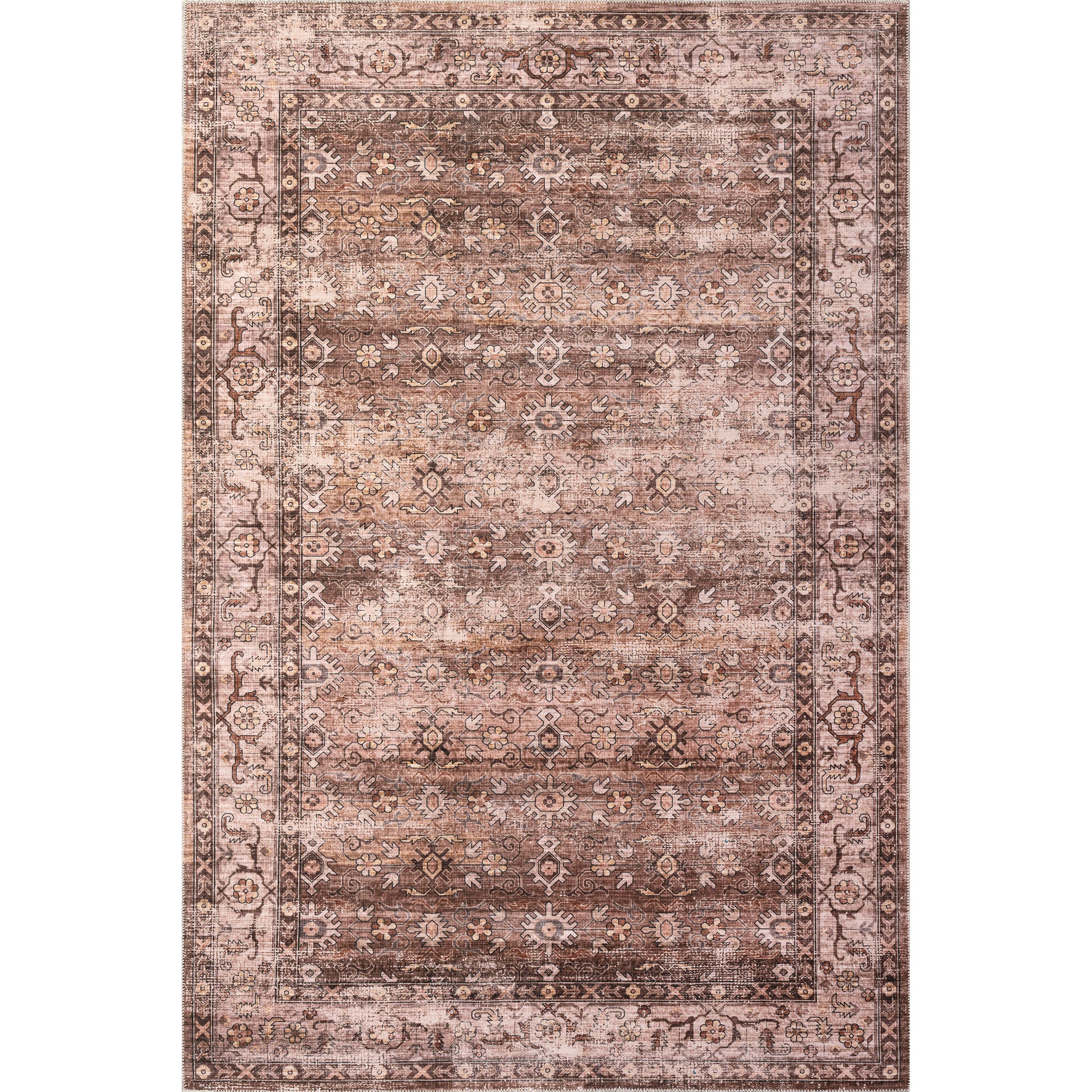 Nuloom Gwyn 3' x 5' Area Rug, Dark Brown, large