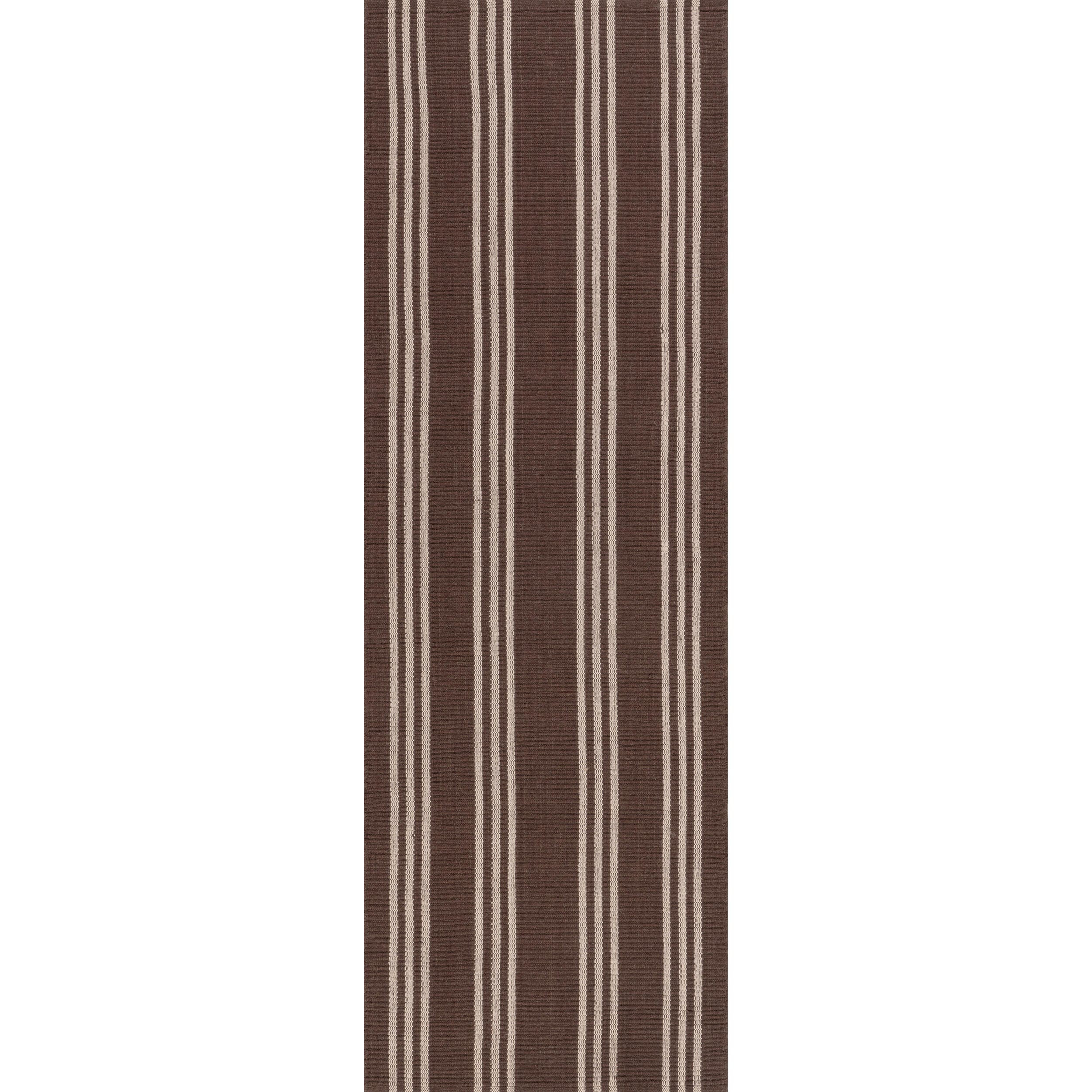 Nuloom Hawthorn 3' x 8' Runner Rug, Dark Brown, large