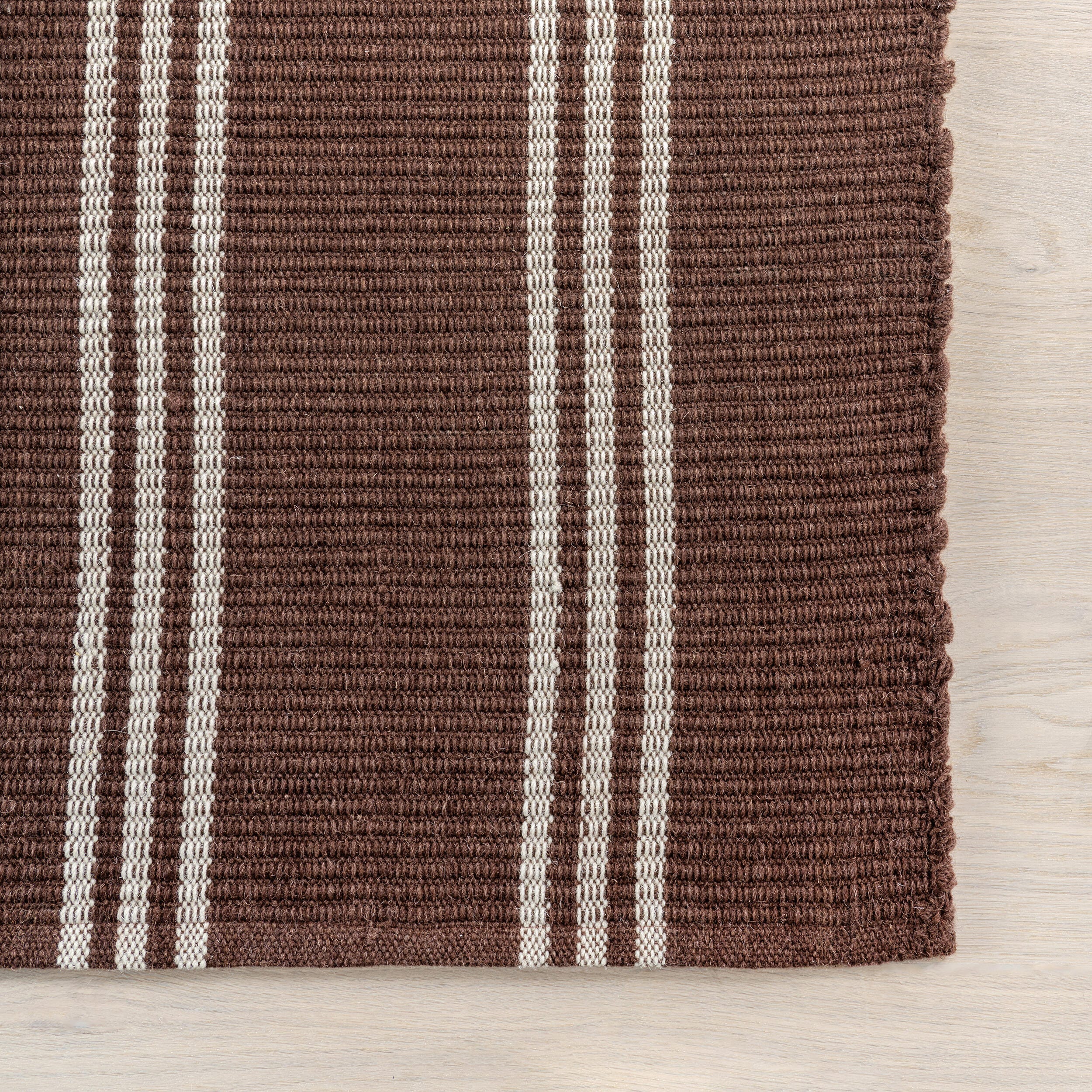 Nuloom Hawthorn 3' x 8' Runner Rug, Dark Brown, large