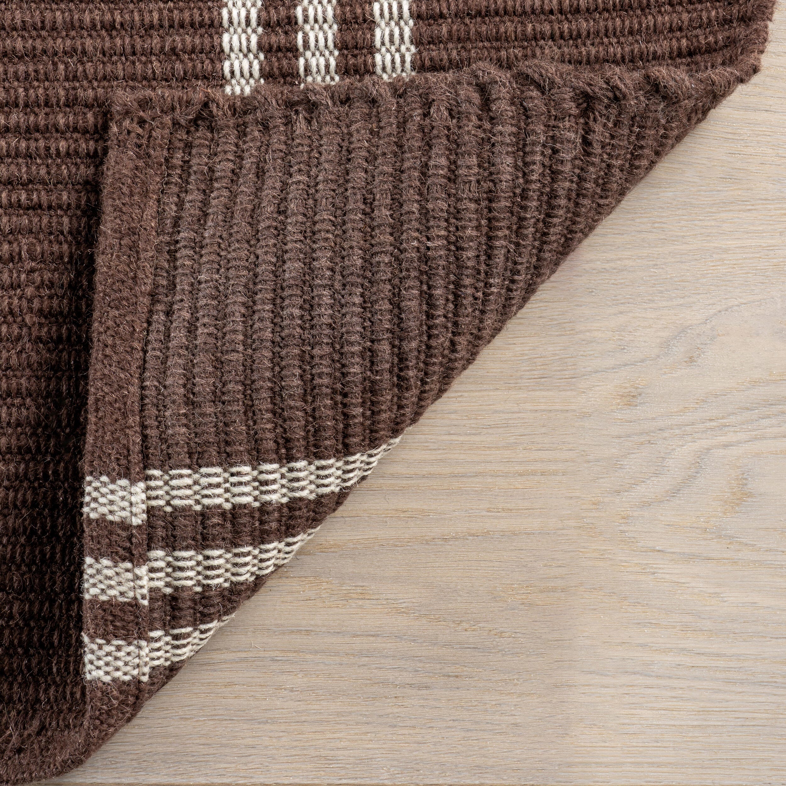 Nuloom Hawthorn 8' x 10' Area Rug, Dark Brown, large