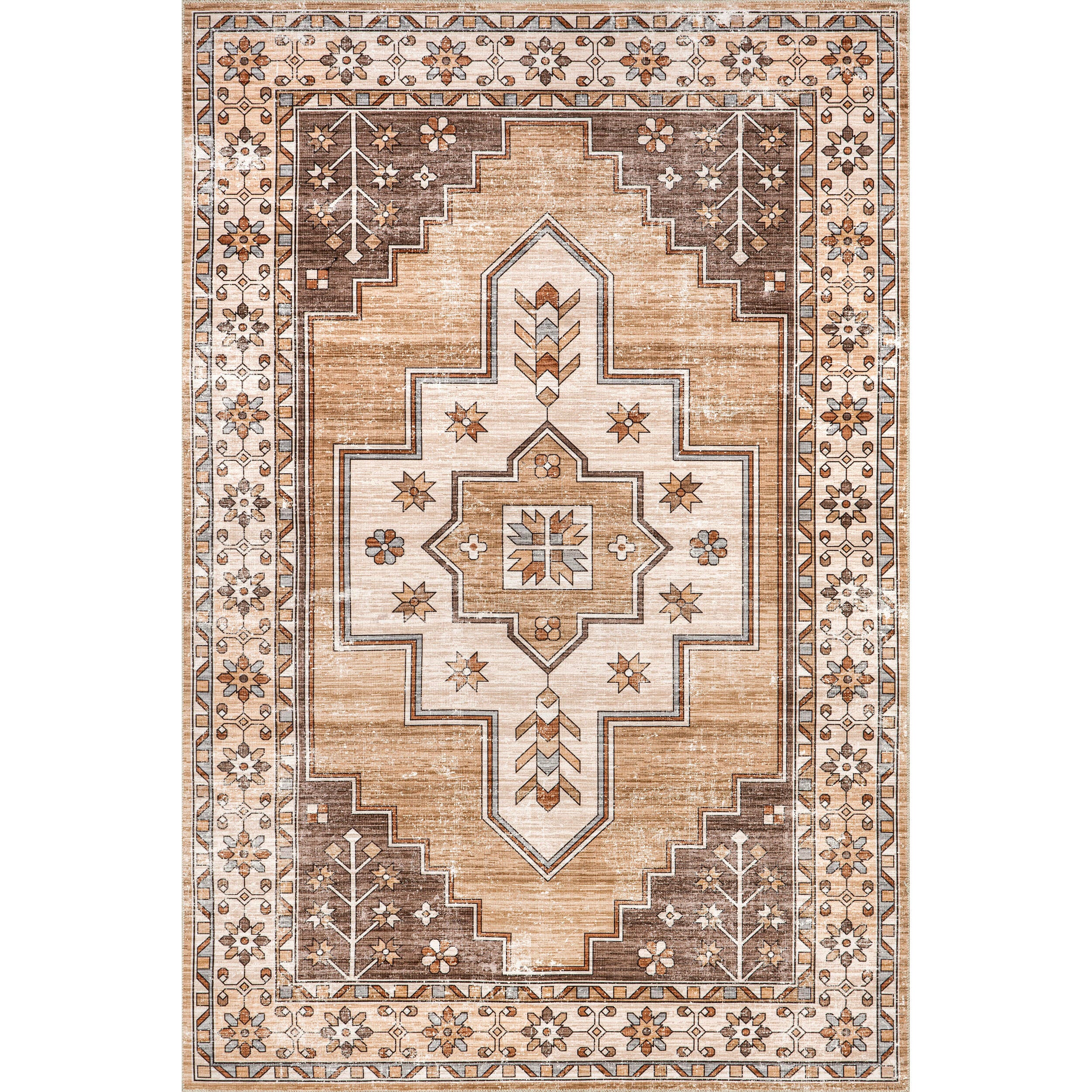 Nuloom Laurel 10' x 14' Area Rug, Sand, large