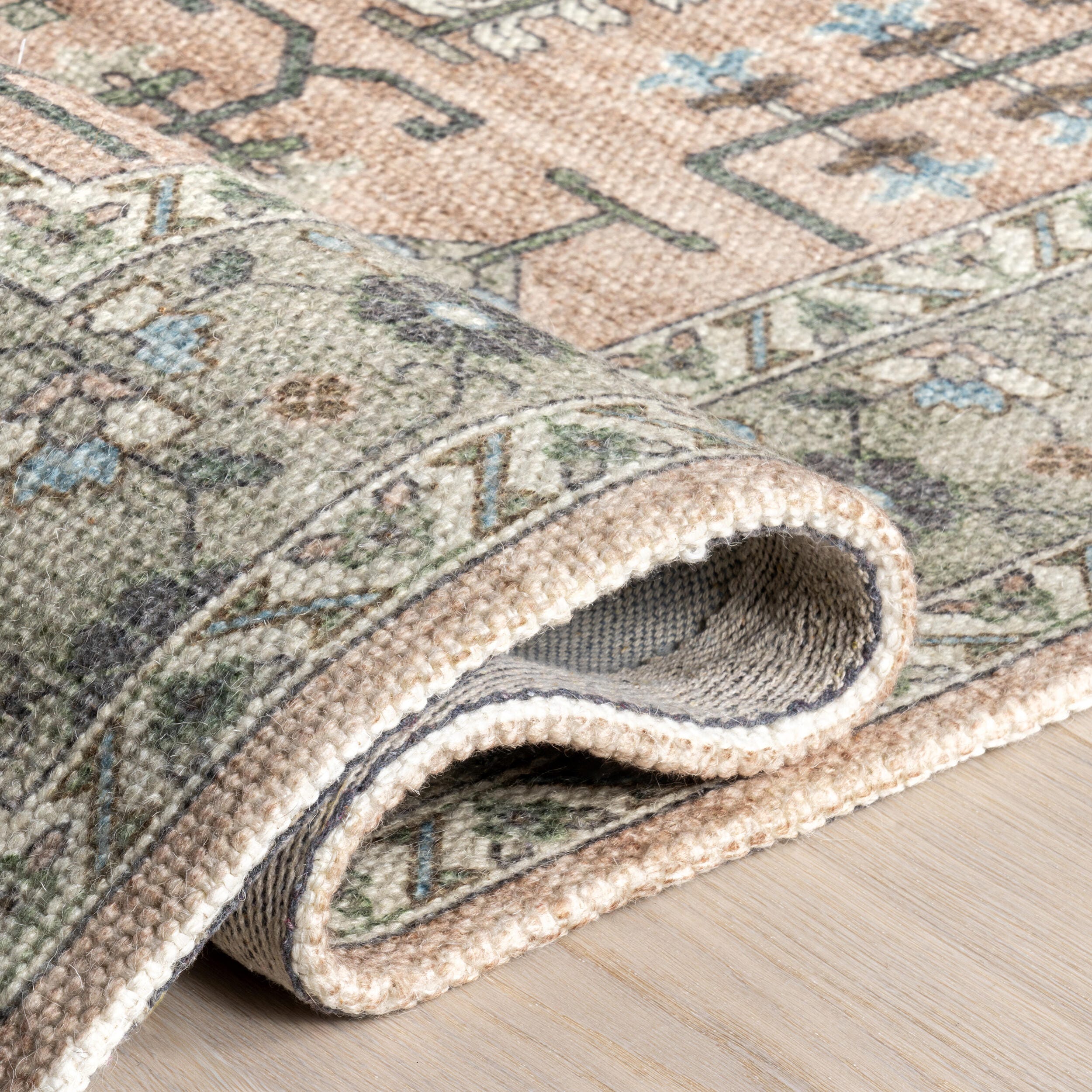 Nuloom Mythic 3' x 8' Runner Rug, Peach, large