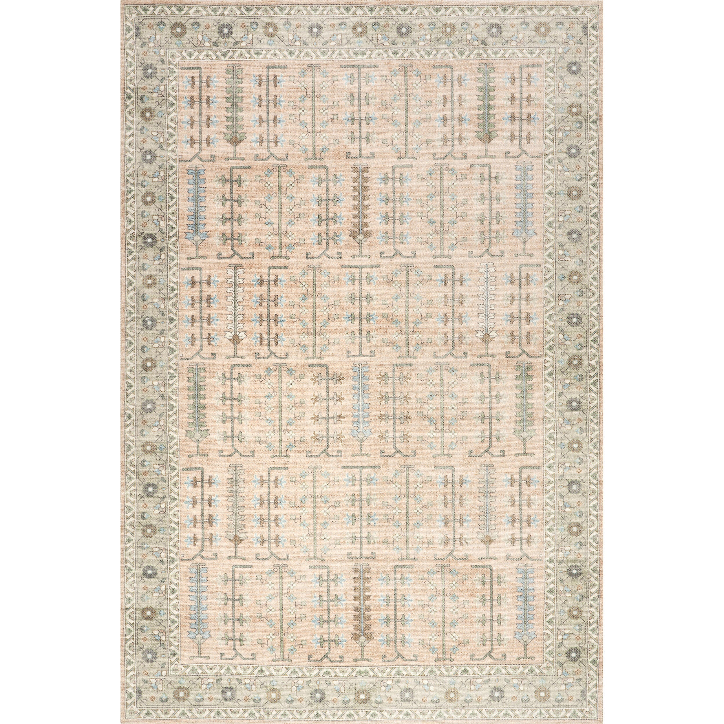 Nuloom Mythic 5' x 8' Area Rug, Peach, large