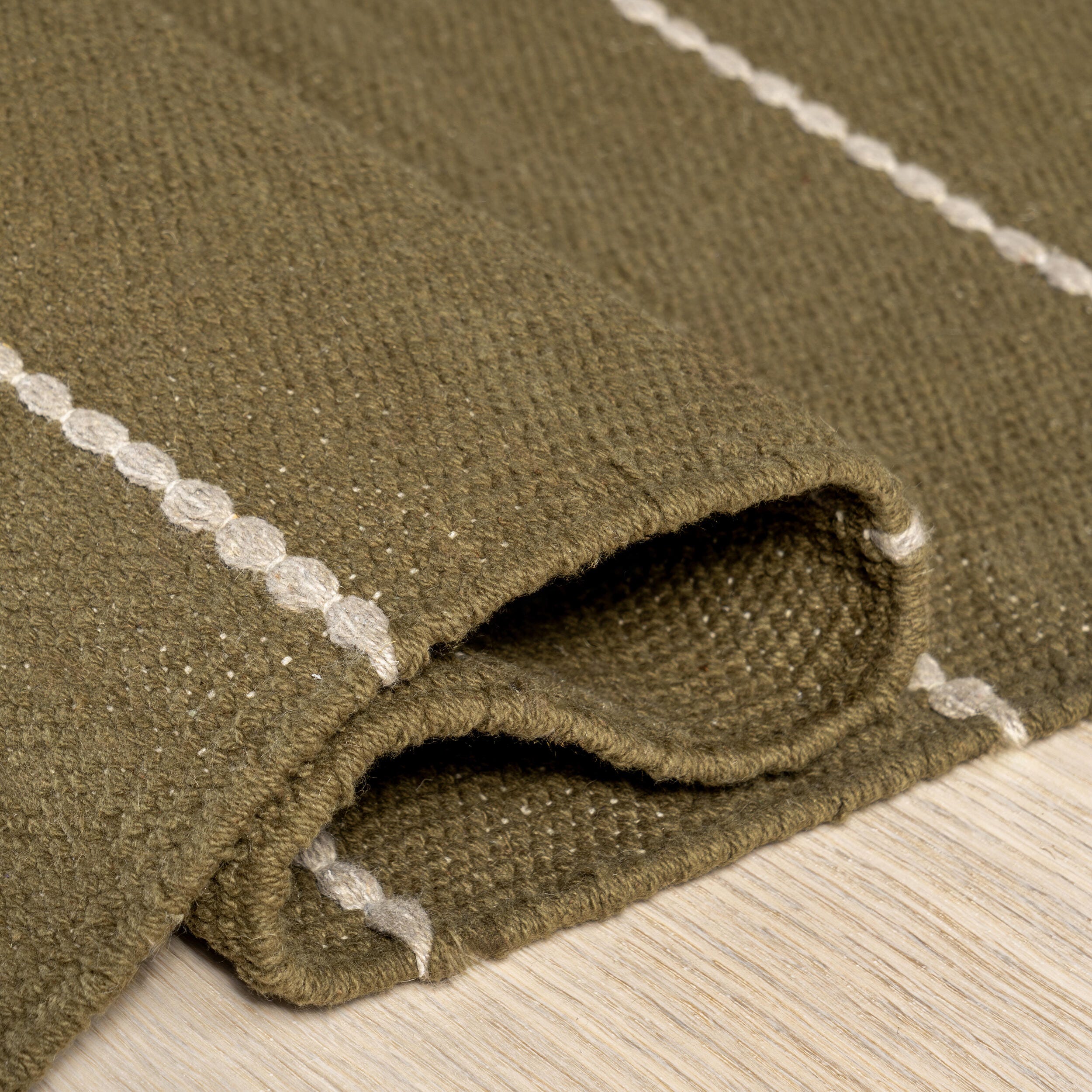 Nuloom Nightwalk 3' x 8' Runner Rug, Olive Green, large
