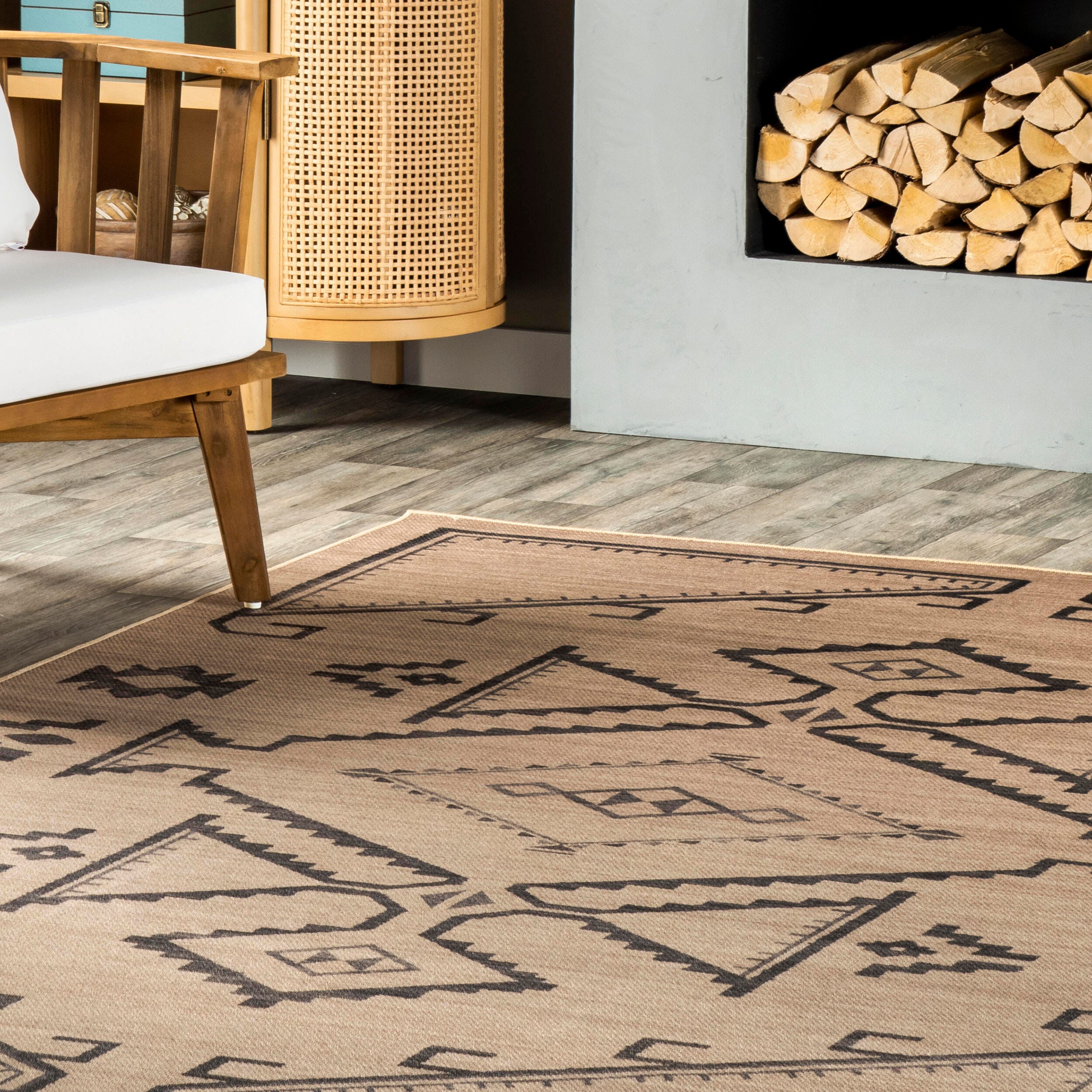 Nuloom Riva 3' x 8' Runner Rug, Natural, large
