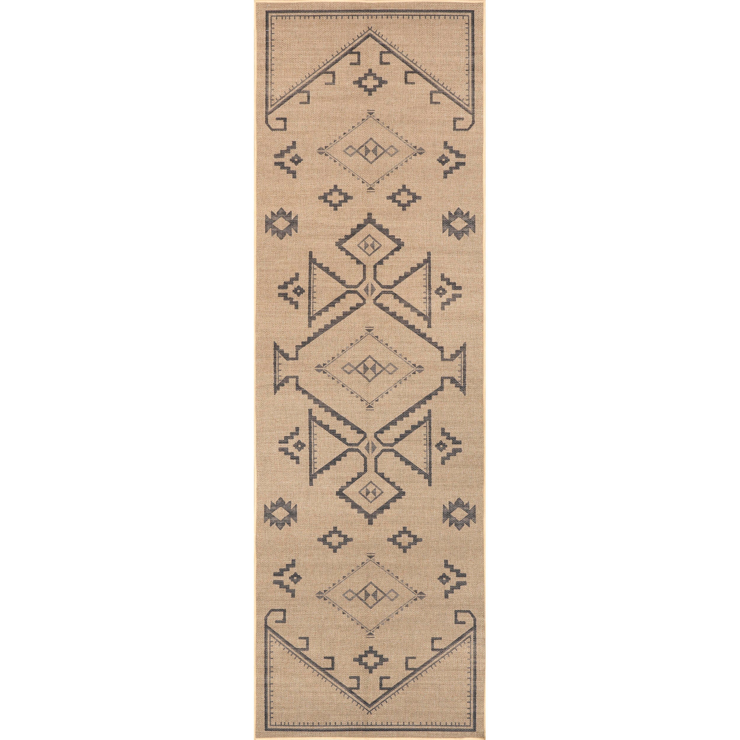 Nuloom Riva 3' x 8' Runner Rug, Natural, large