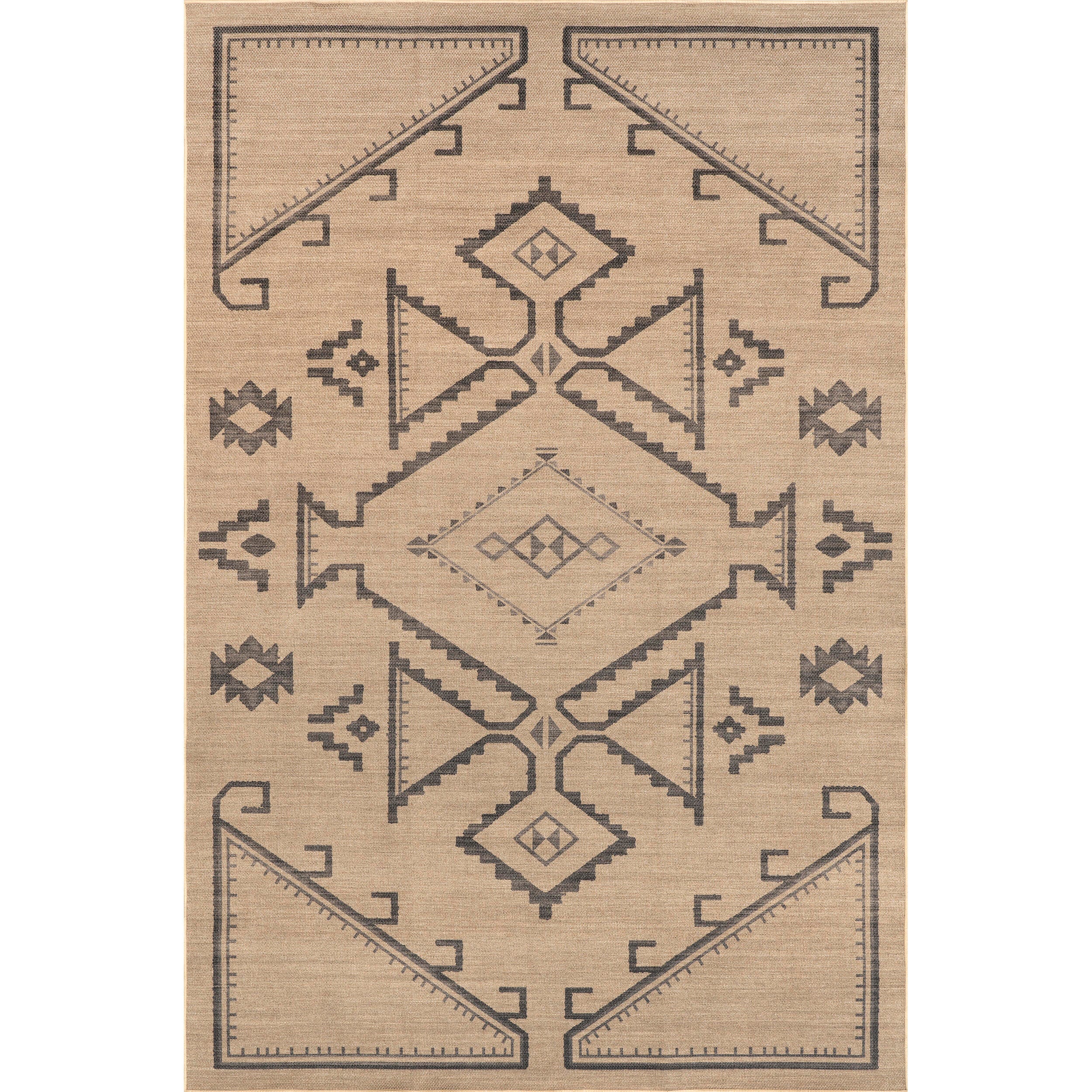 Nuloom Riva 5' x 8' Area Rug, Natural, large