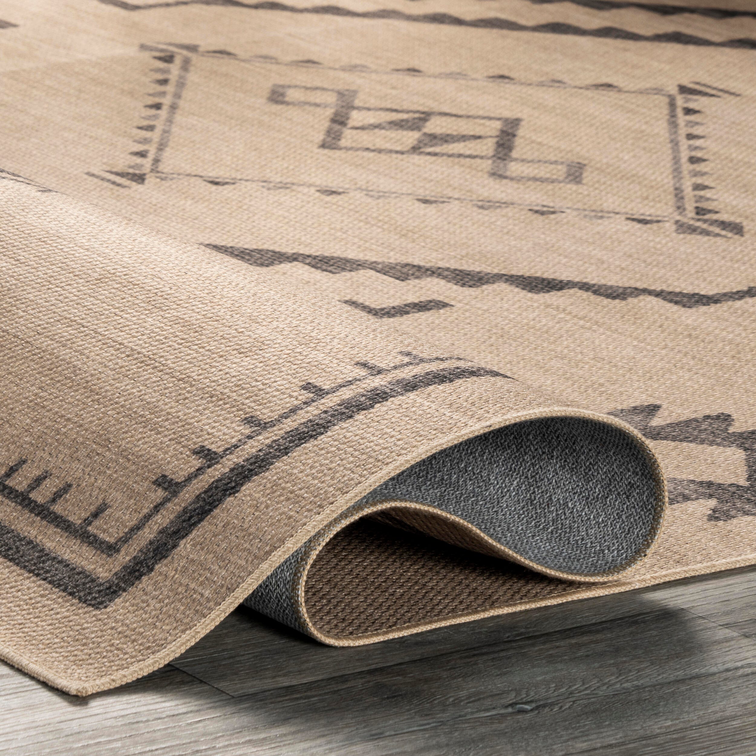 Nuloom Riva 5' x 8' Area Rug, Natural, large