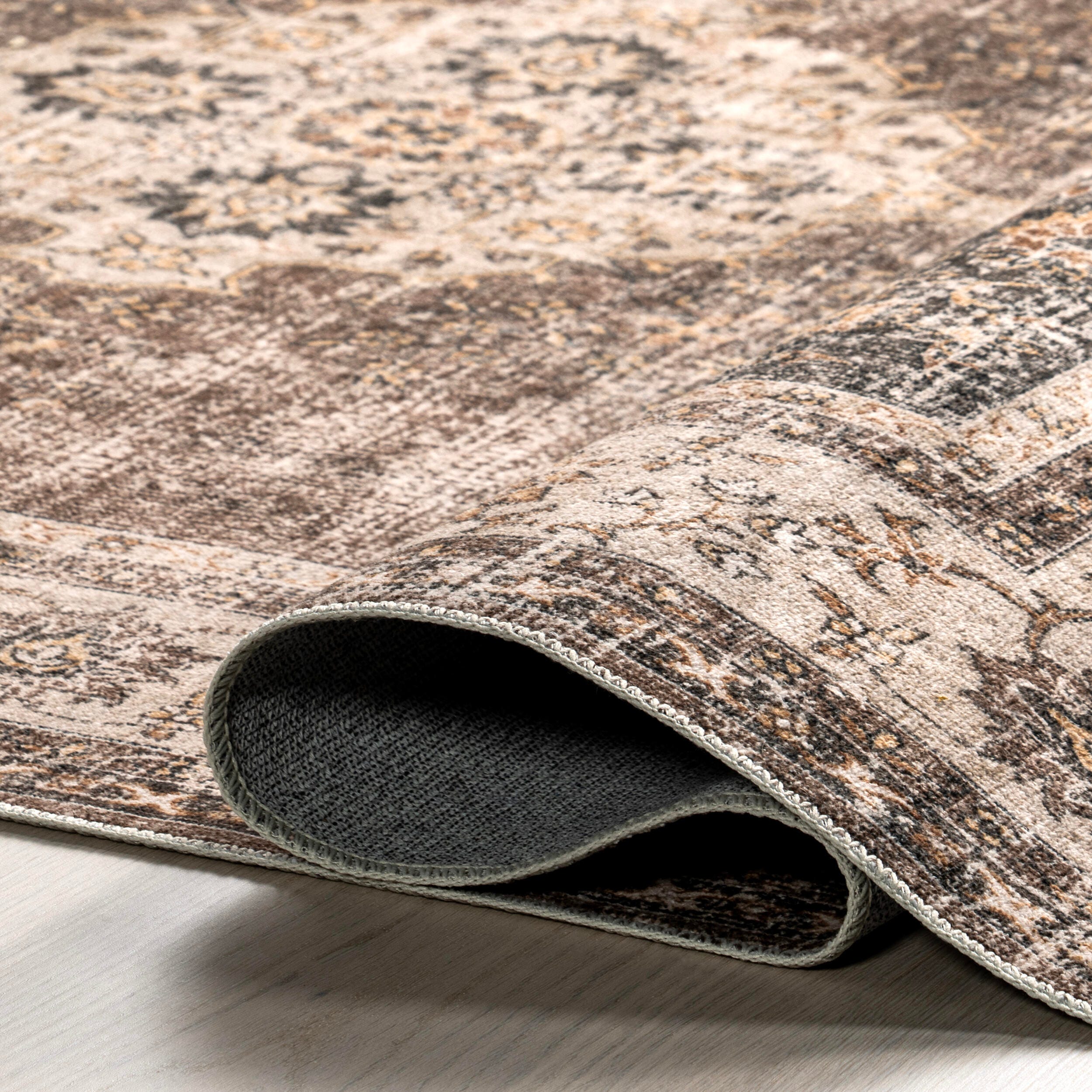 Nuloom Rosewood 10' x 14' Area Rug, Dark Brown, large