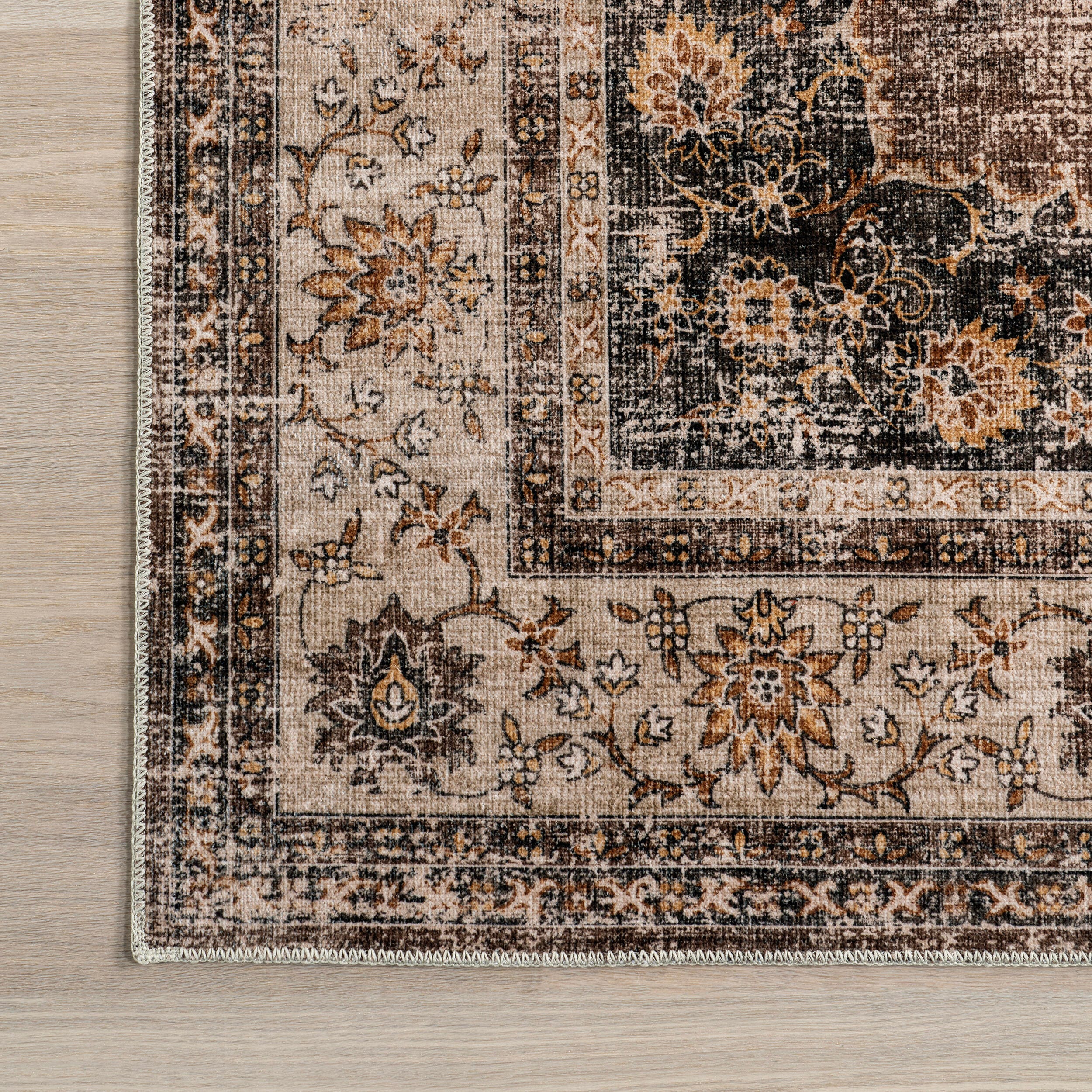 Nuloom Rosewood 10' x 14' Area Rug, Dark Brown, large
